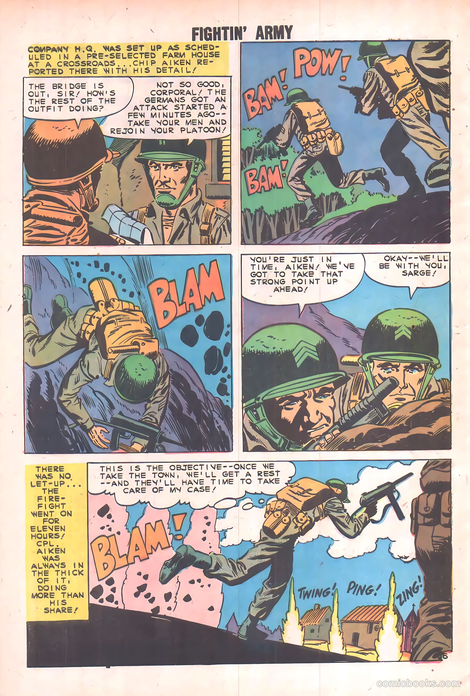 Fightin' Army #31 — page 32 of 36