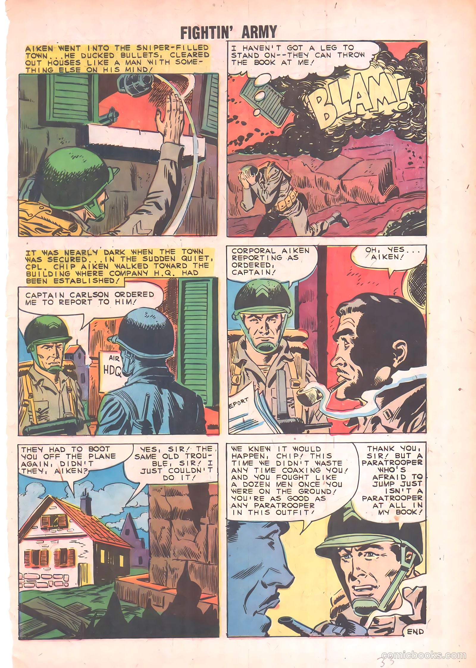 Fightin' Army #31 — page 33 of 36