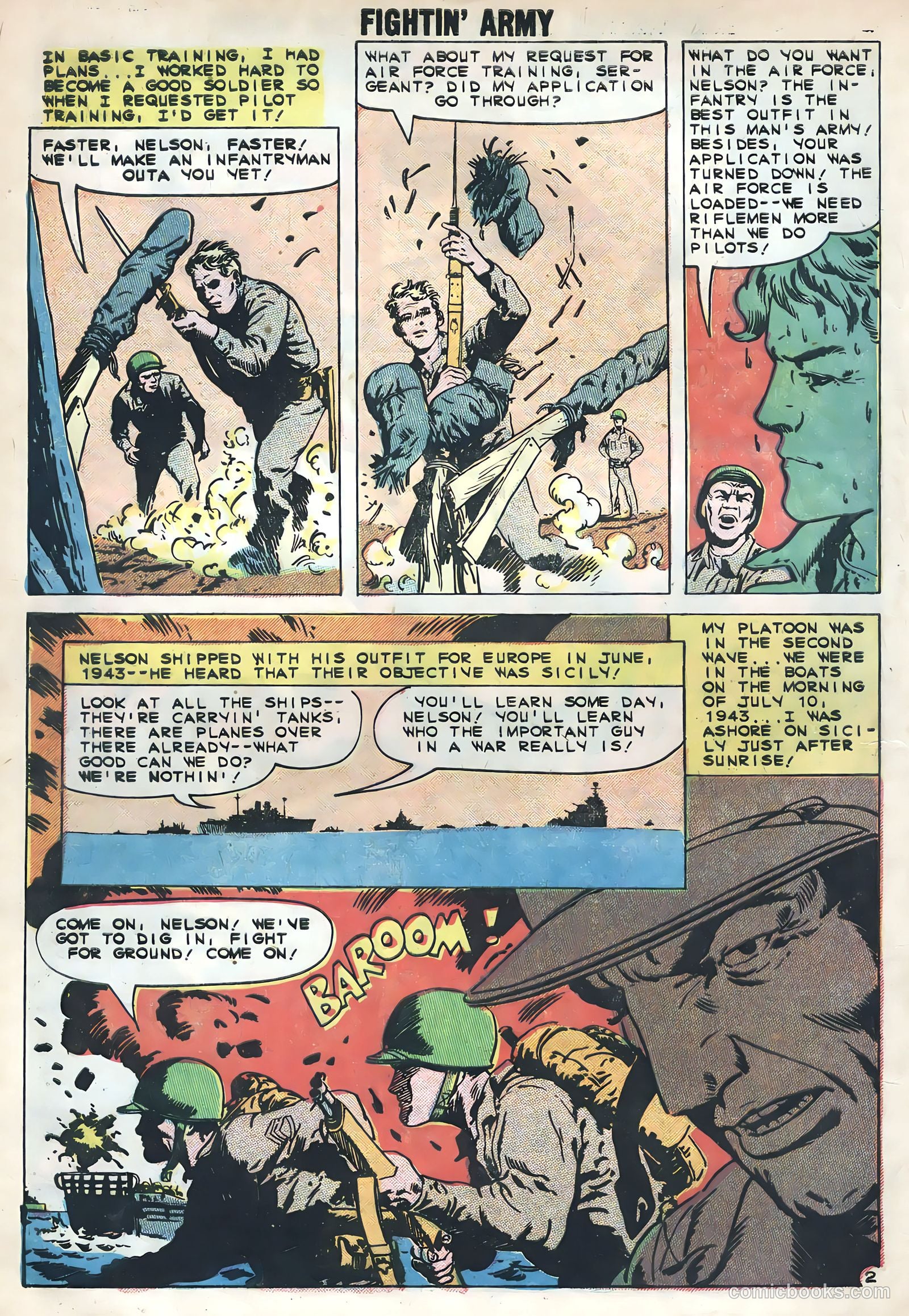 Fightin' Army #32 — page 4 of 36