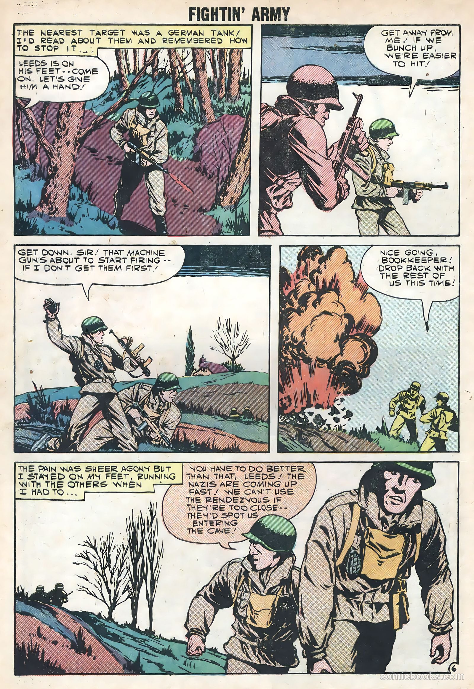Fightin' Army #32 — page 32 of 36