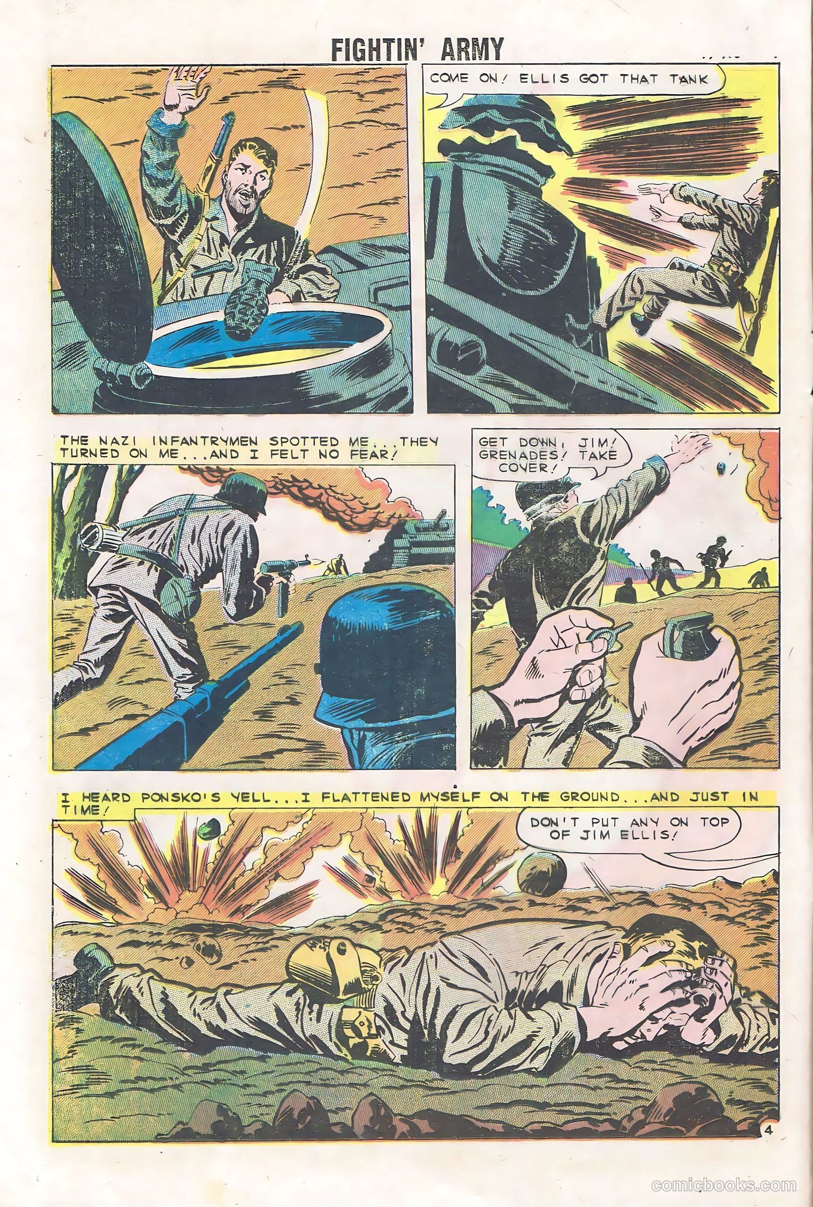 Fightin' Army #33 — page 16 of 36