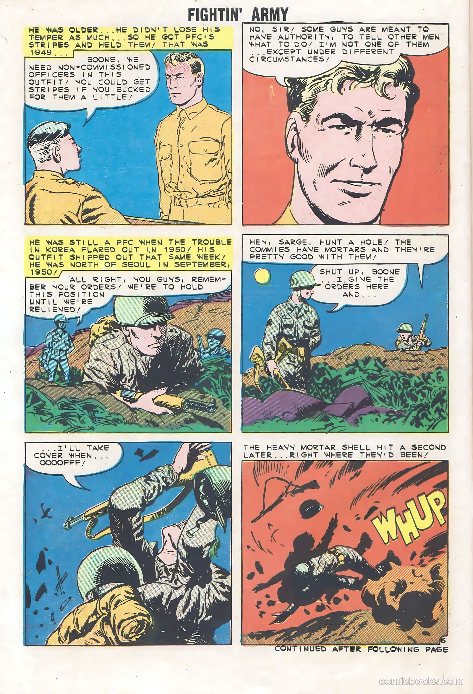 Fightin' Army #33 — page 30 of 36