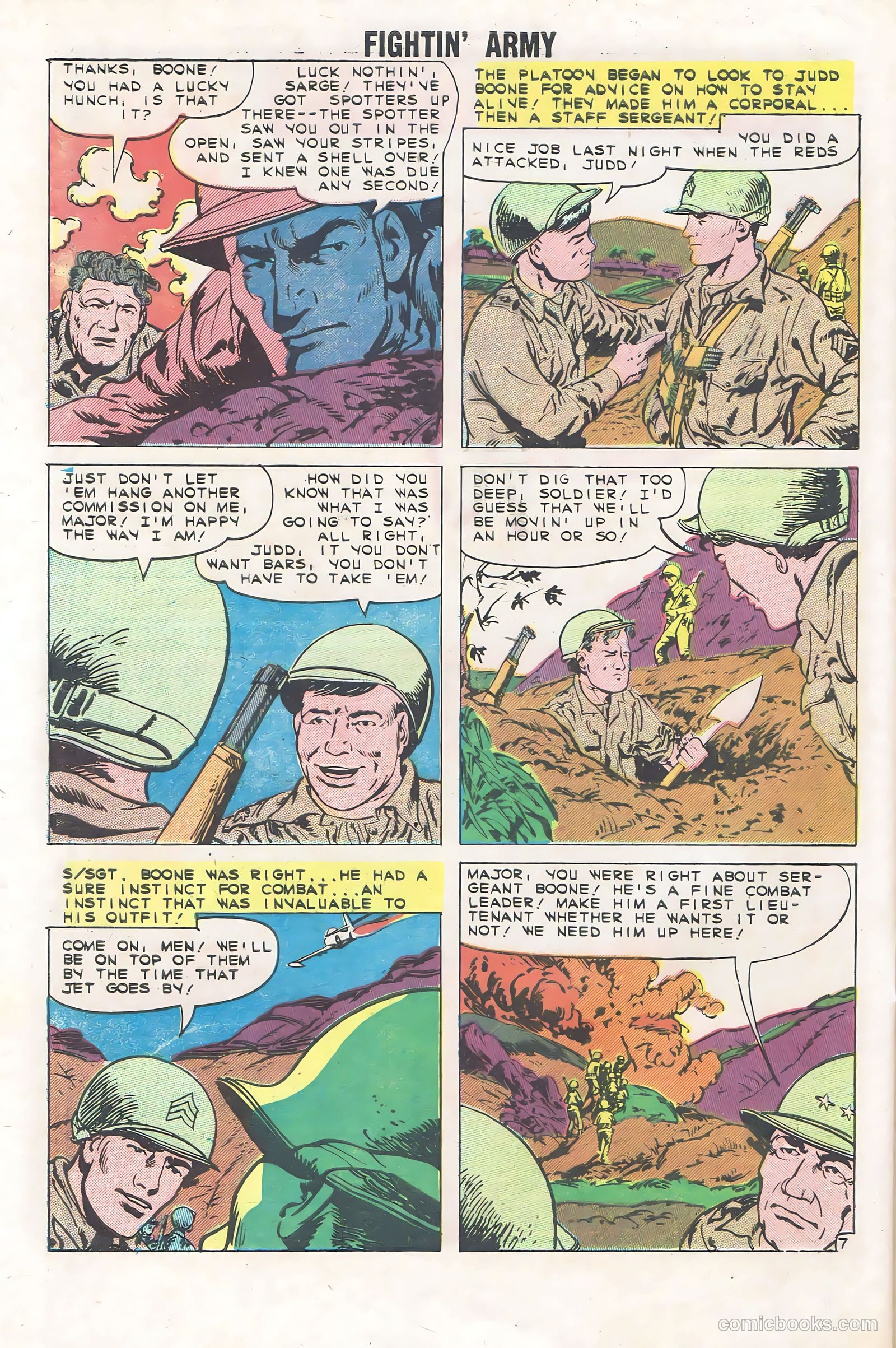 Fightin' Army #33 — page 32 of 36