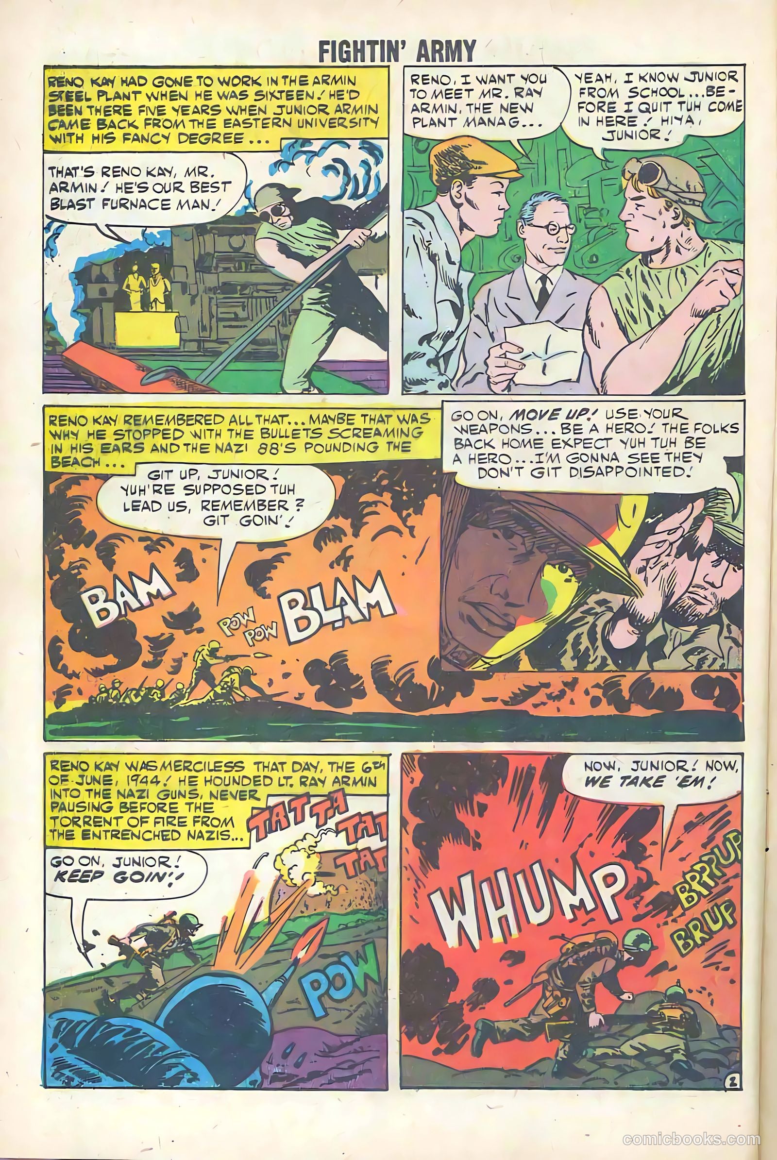 Fightin' Army #34 — page 4 of 36