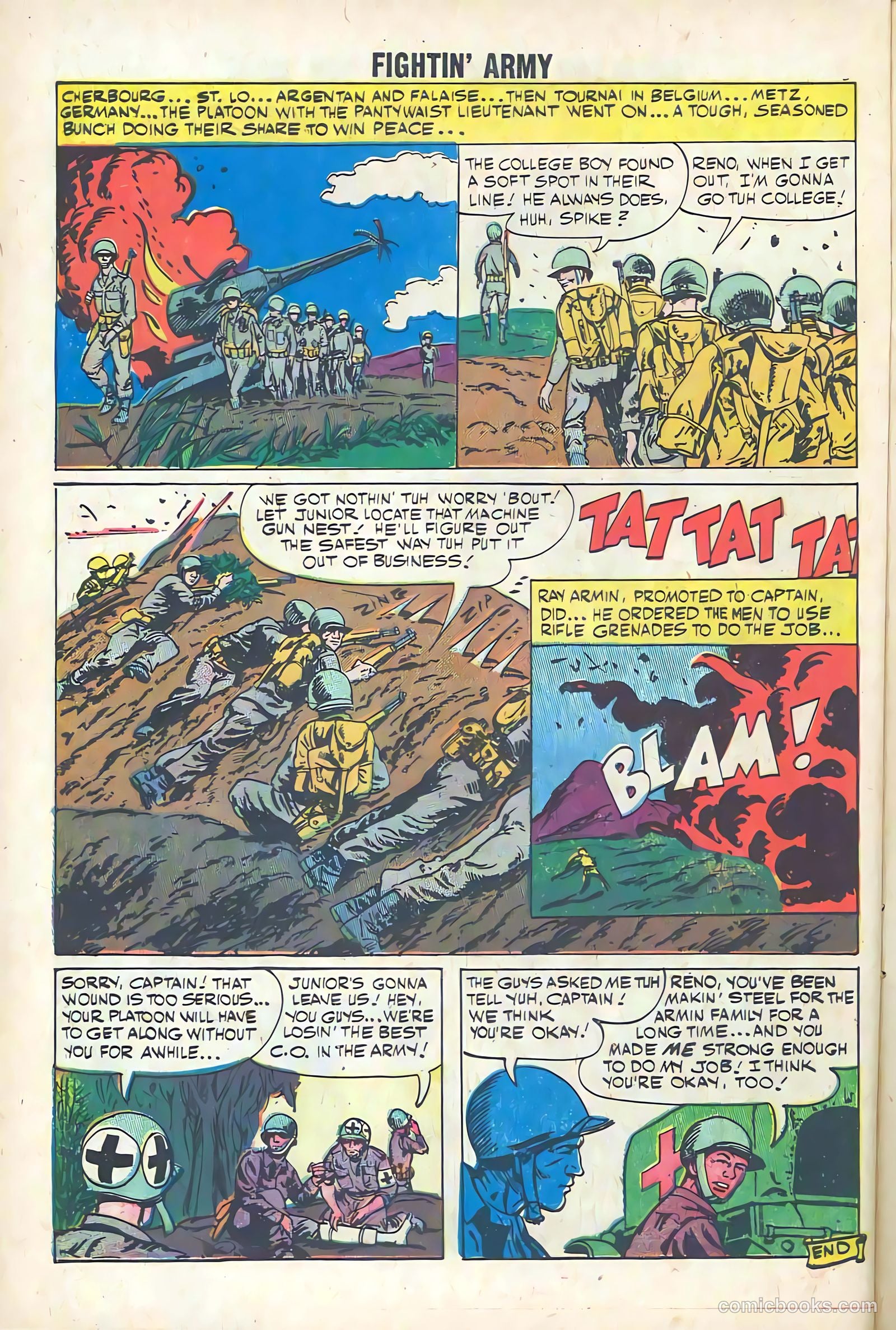 Fightin' Army #34 — page 10 of 36