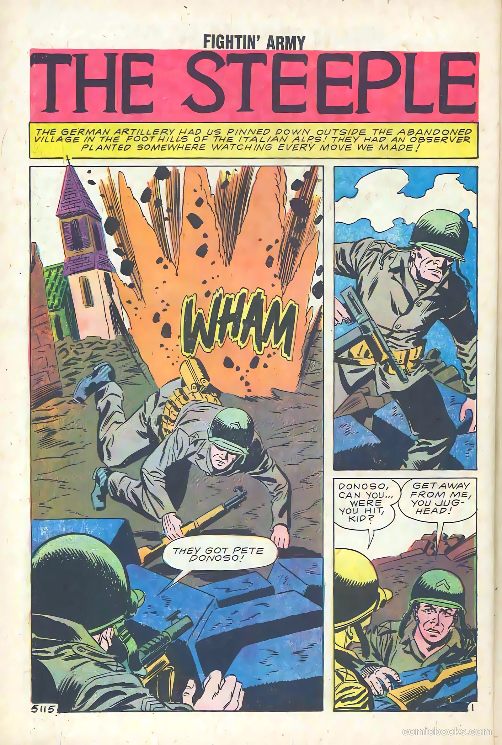 Fightin' Army #34 — page 26 of 36