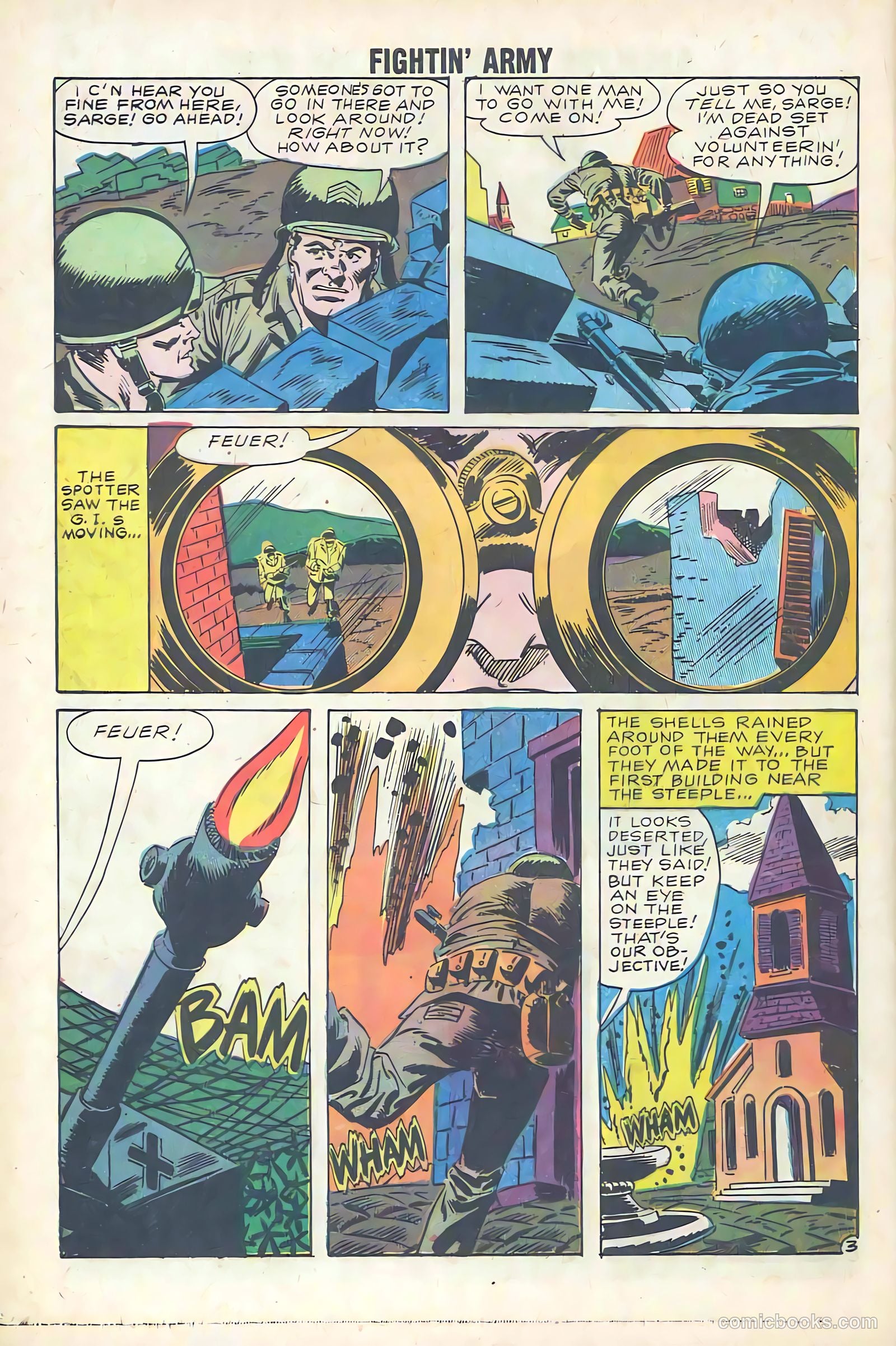 Fightin' Army #34 — page 28 of 36