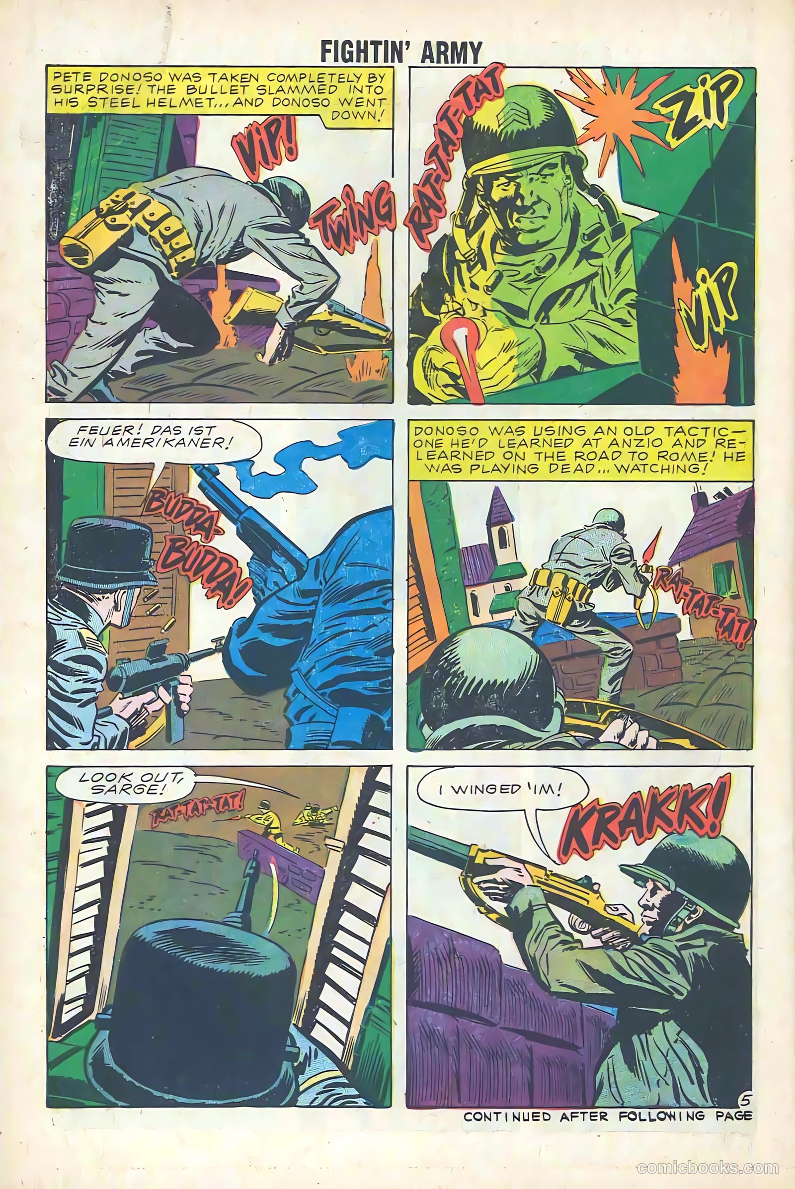 Fightin' Army #34 — page 30 of 36