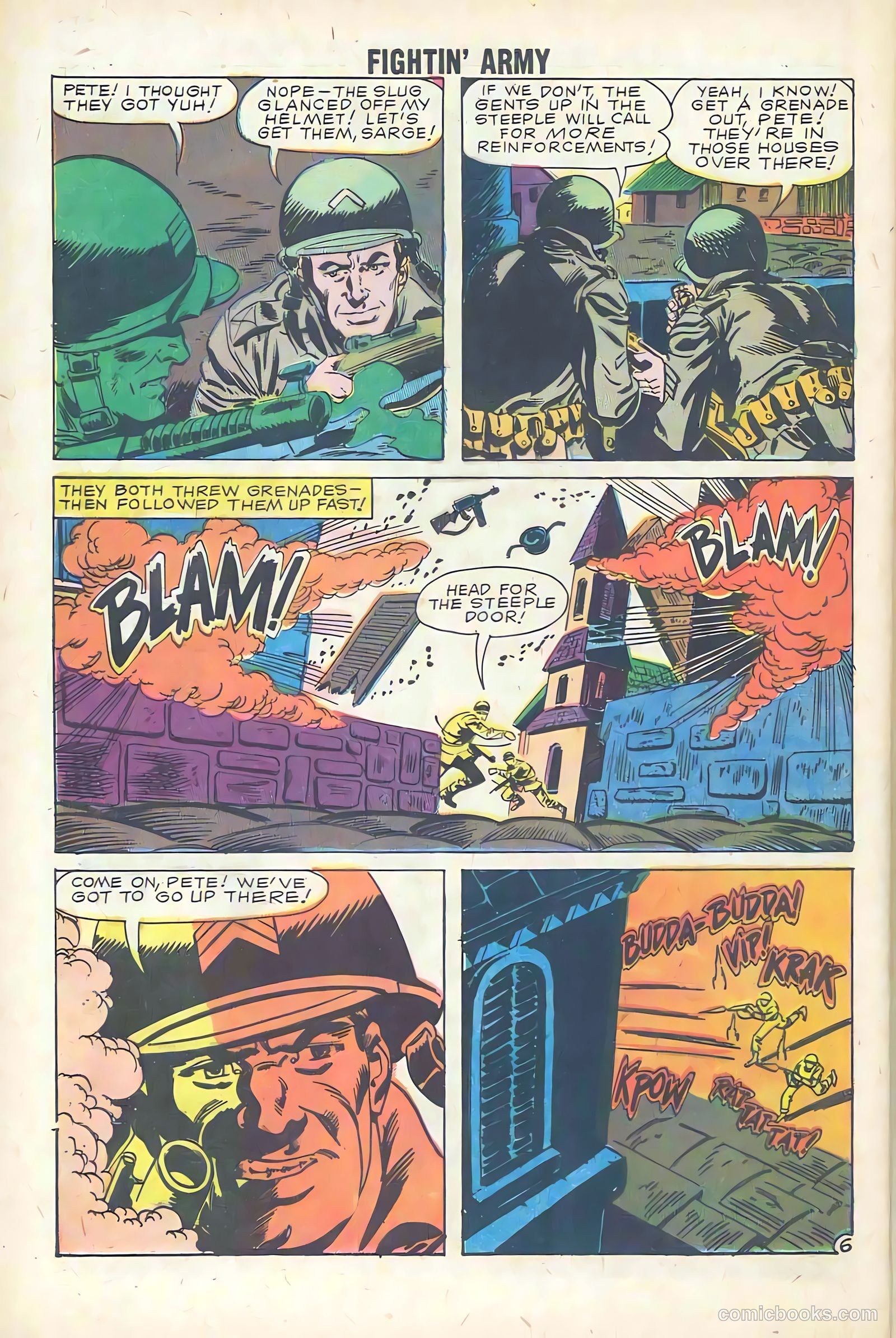 Fightin' Army #34 — page 32 of 36