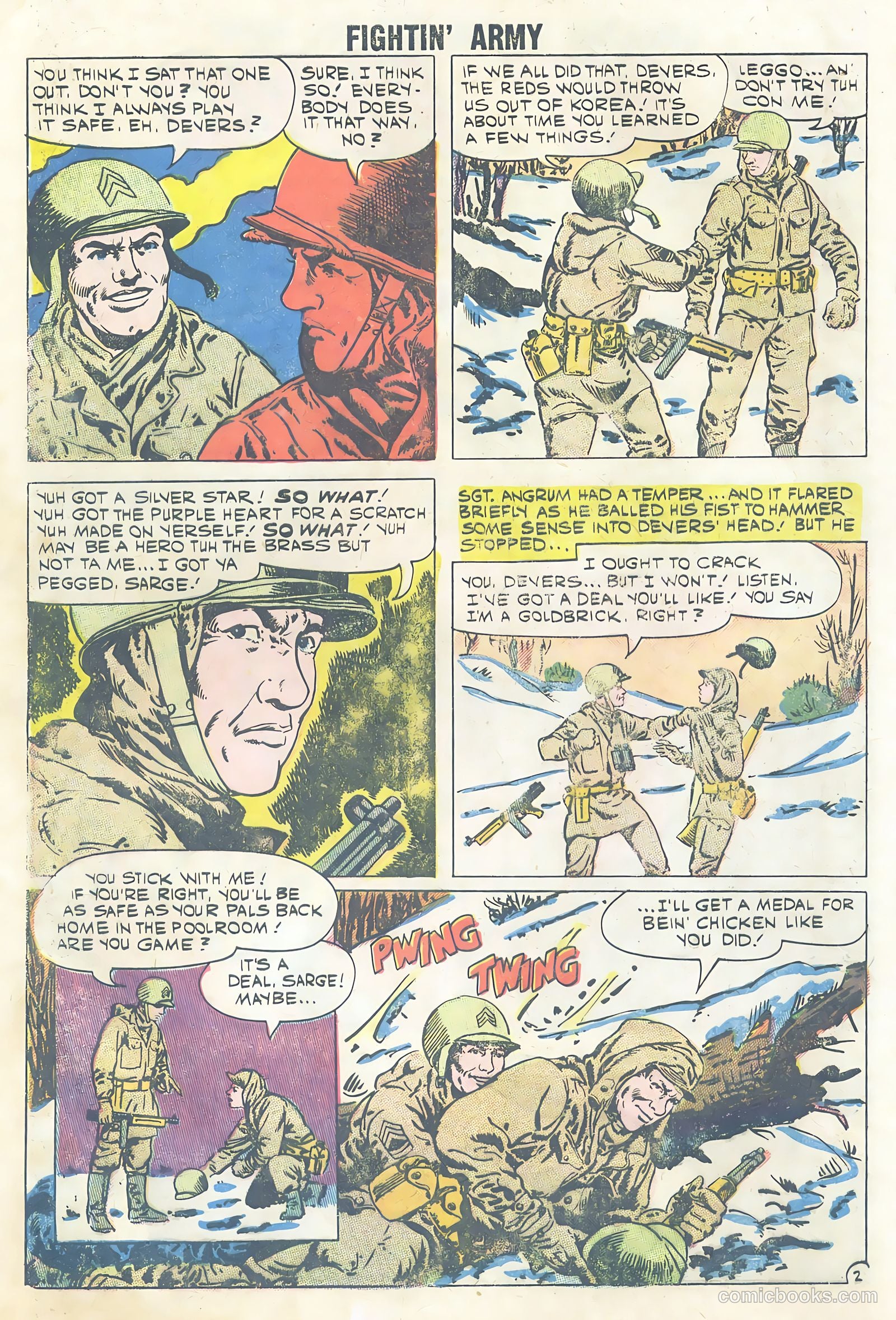Fightin' Army #35 — page 4 of 36