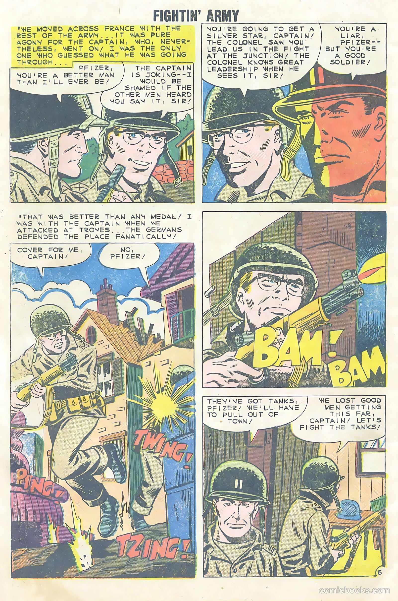 Fightin' Army #35 — page 32 of 36