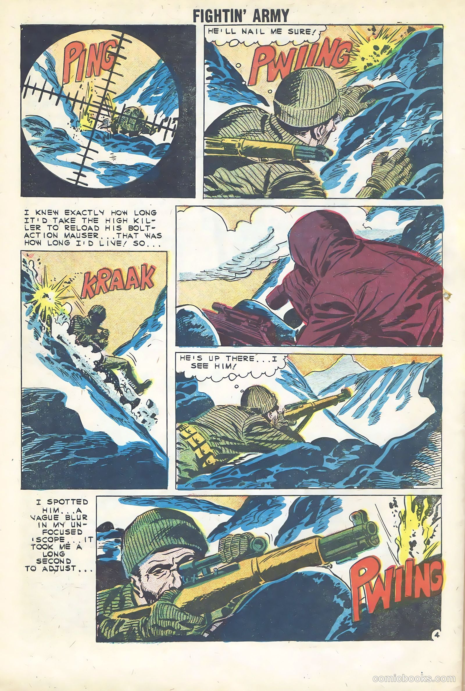 Fightin' Army #36 — page 32 of 36