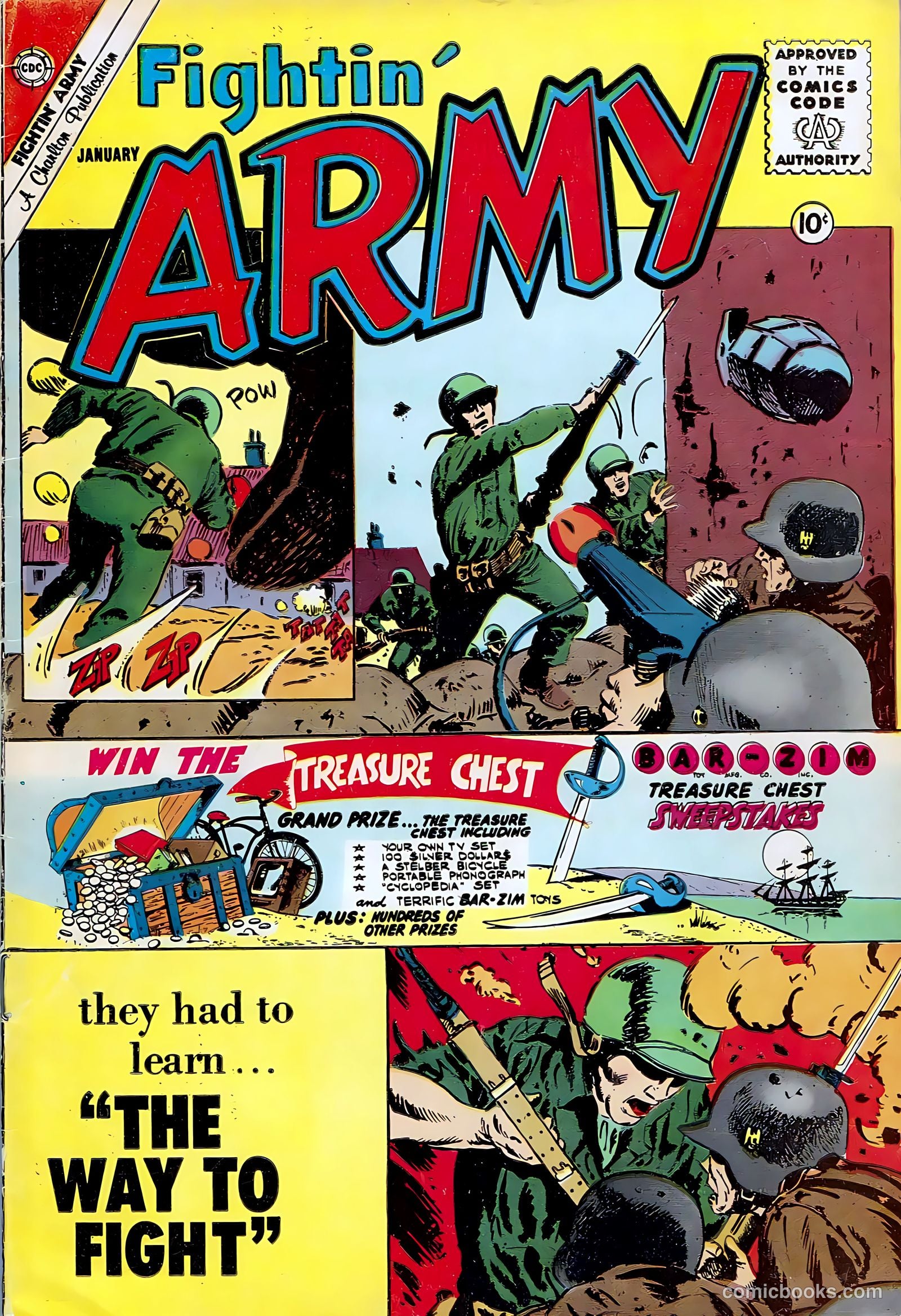 Fightin' Army #39 — page 1 of 36