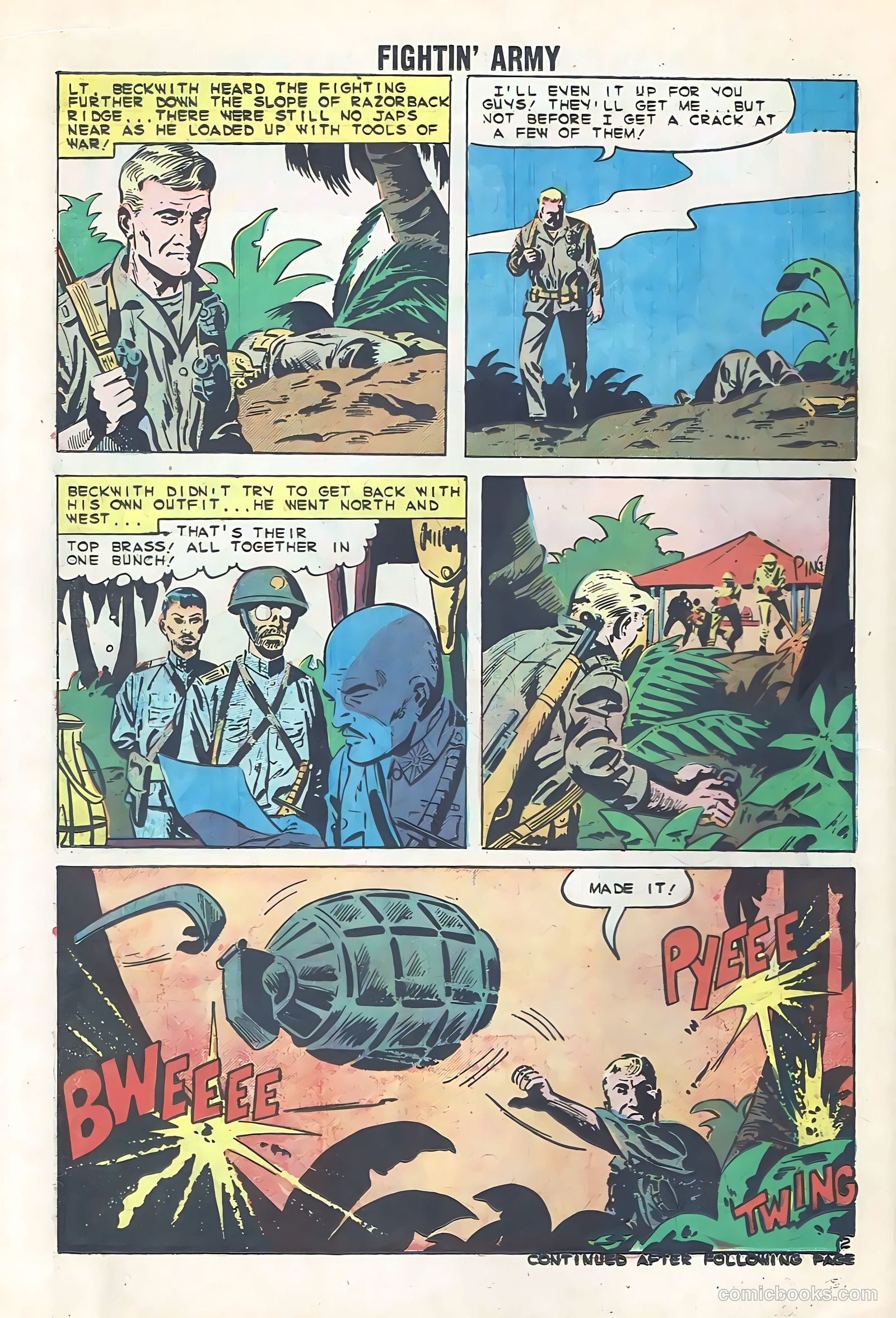 Fightin' Army #39 — page 14 of 36