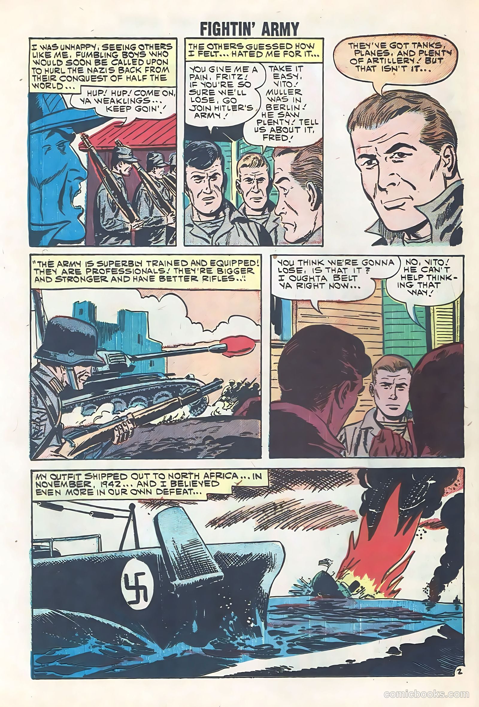 Fightin' Army #39 — page 26 of 36
