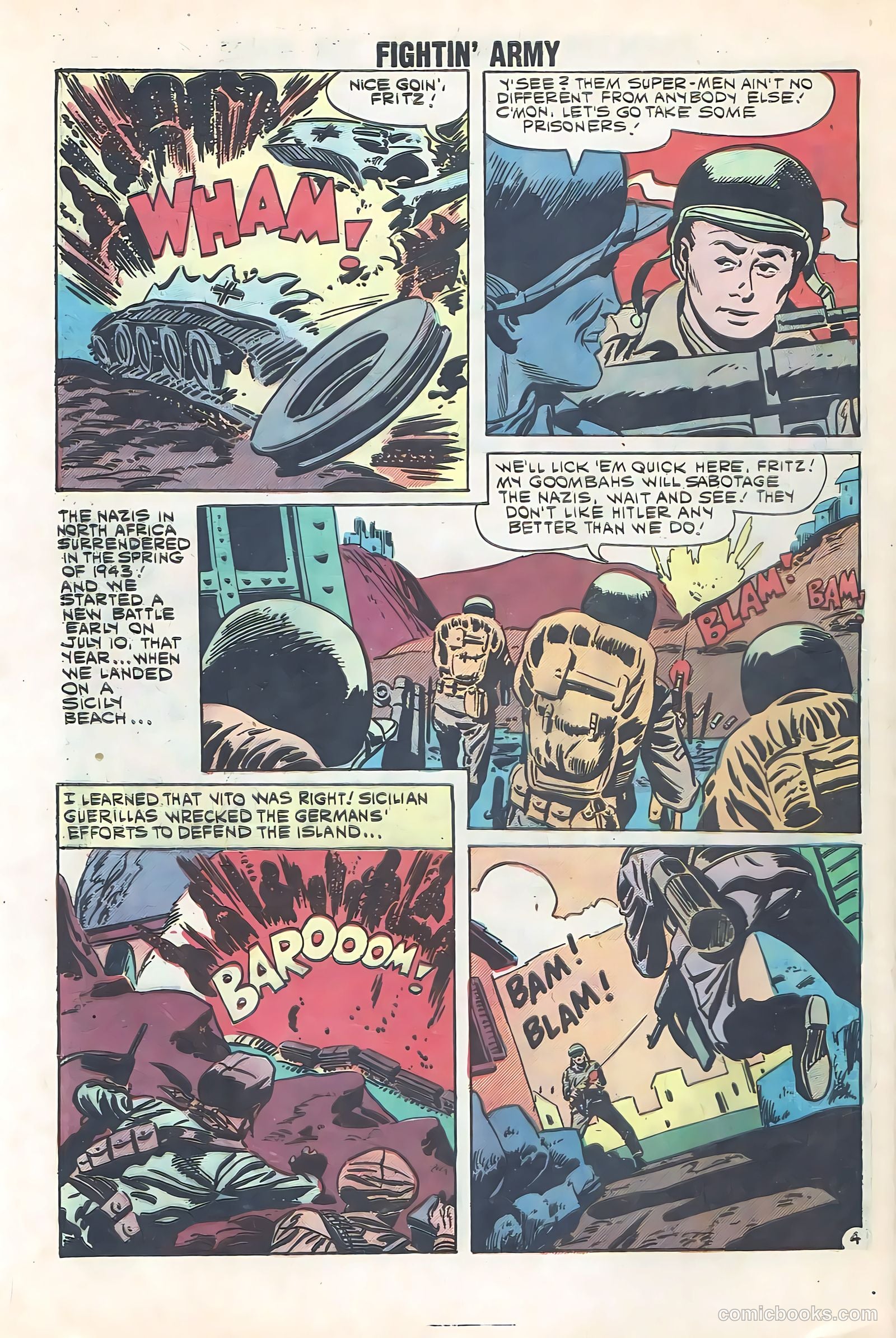 Fightin' Army #39 — page 28 of 36