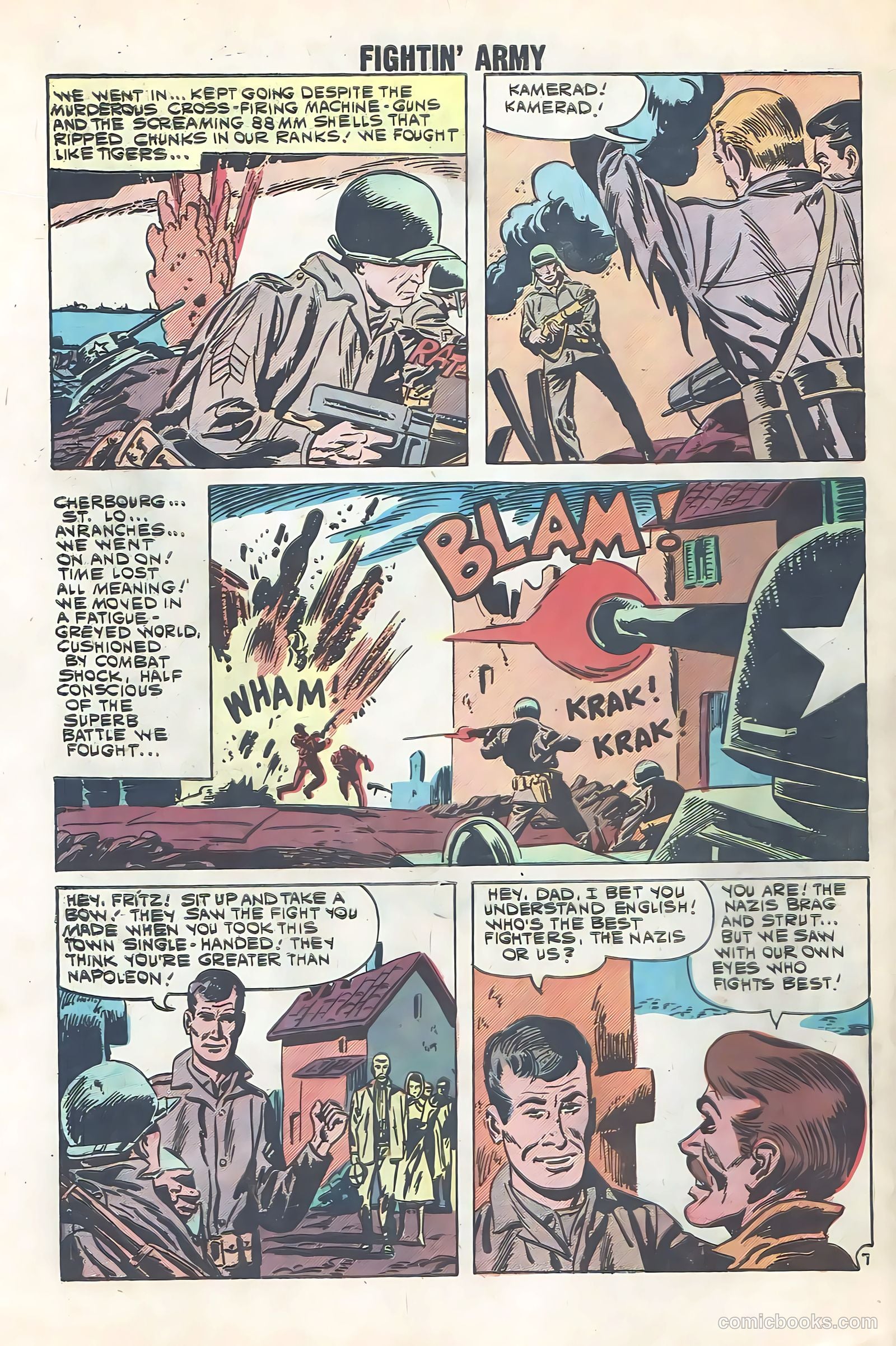 Fightin' Army #39 — page 32 of 36