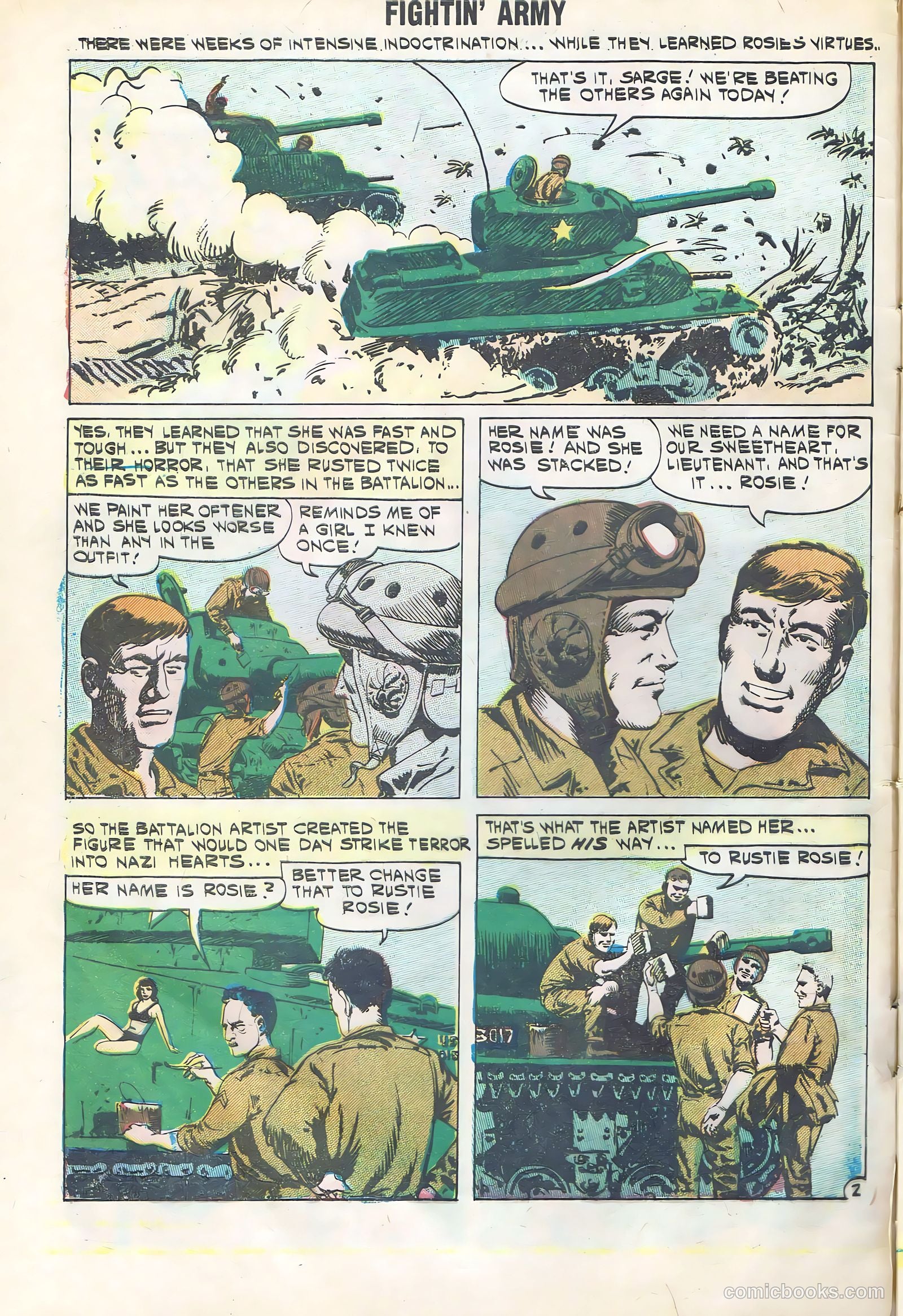 Fightin' Army #40 — page 4 of 36