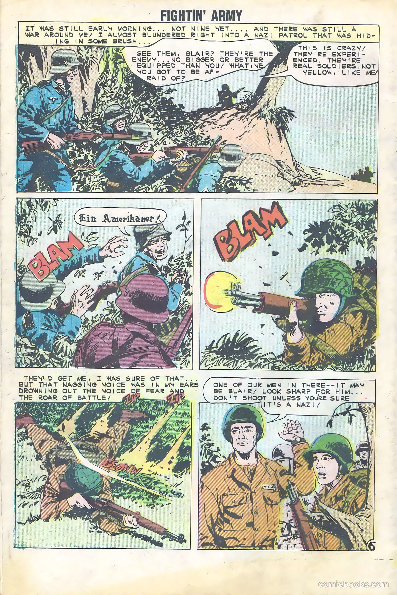Fightin' Army #40 — page 32 of 36