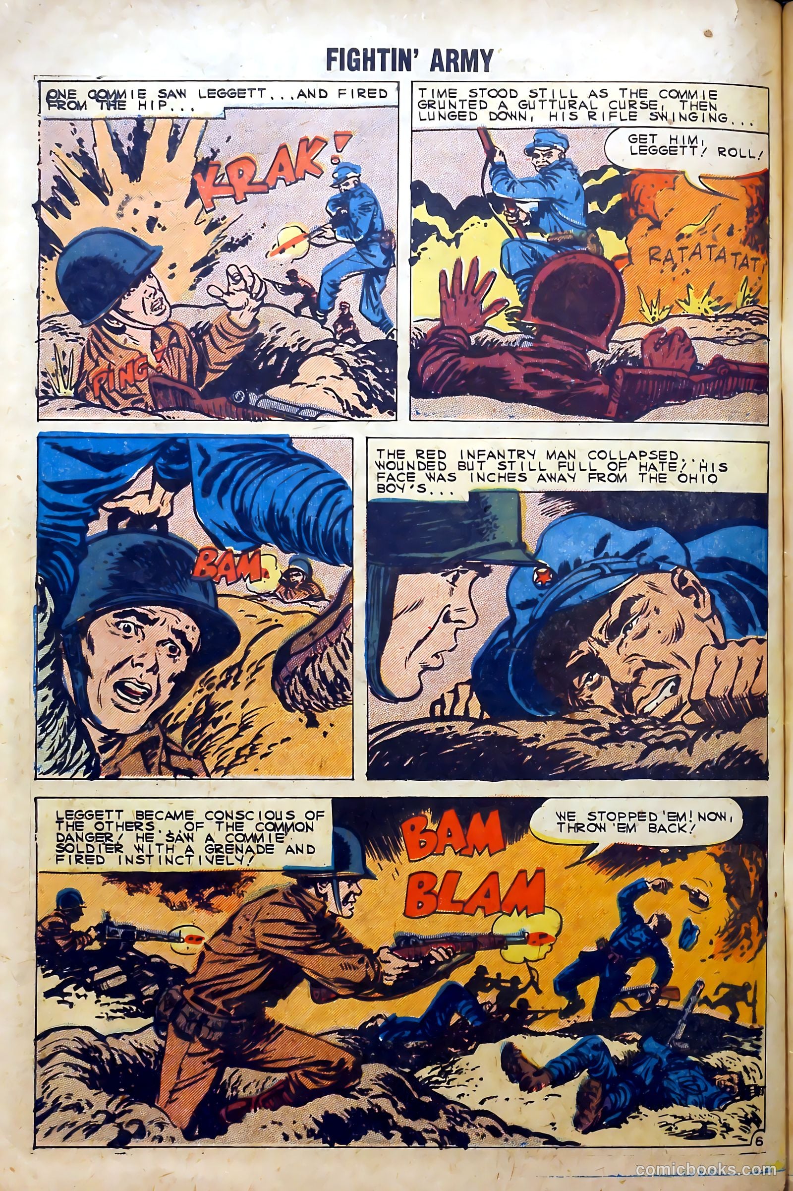Fightin' Army #41 — page 32 of 36