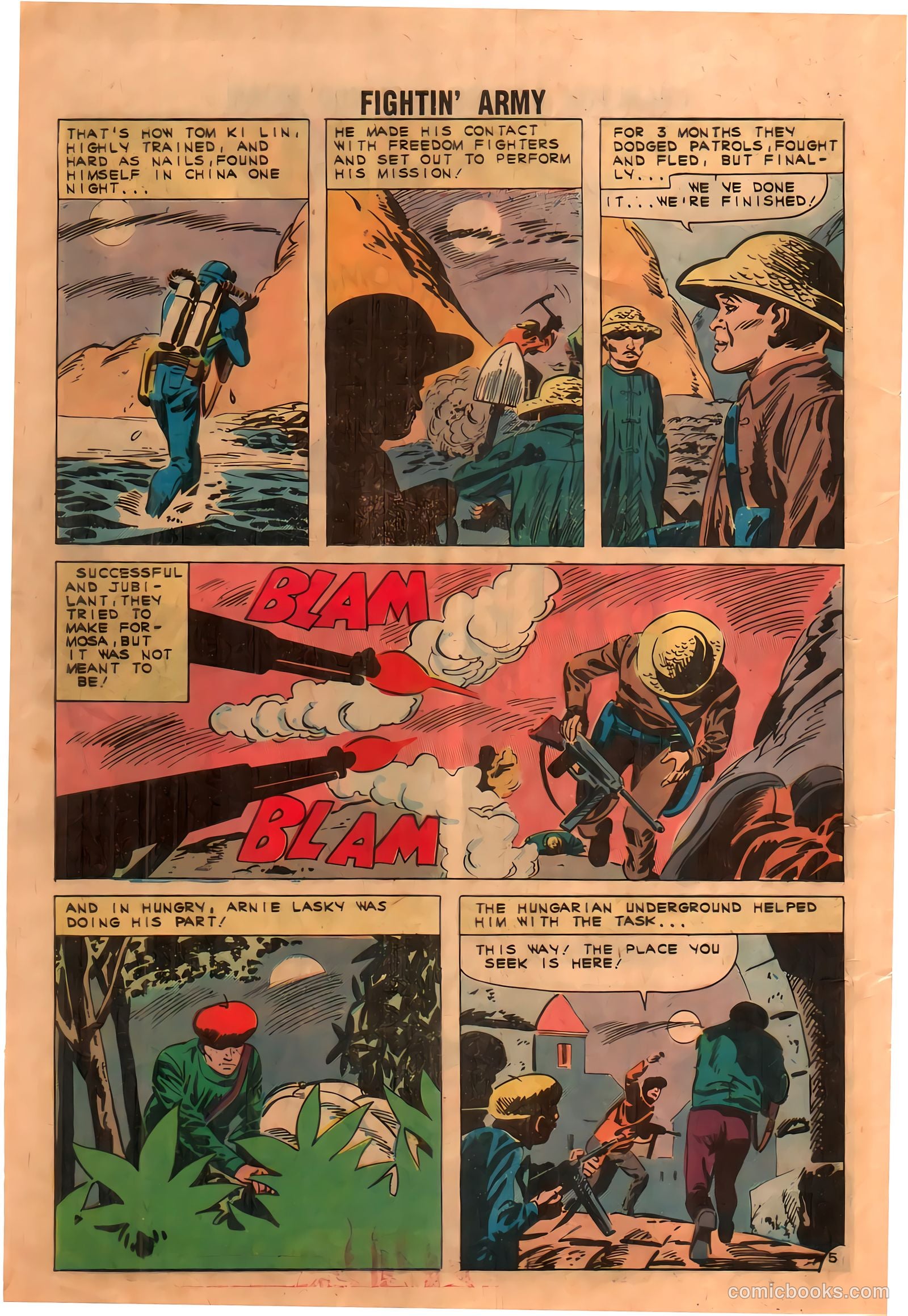 Fightin' Army #43 — page 8 of 36