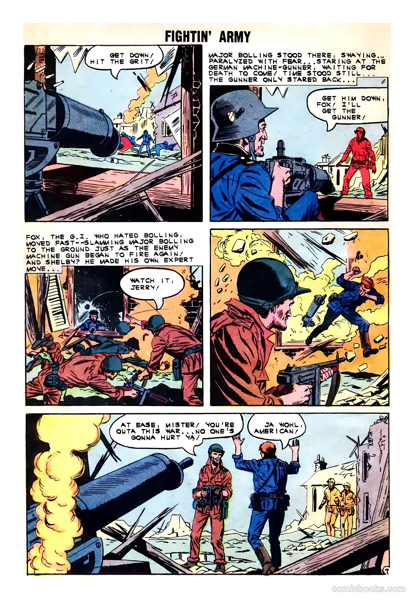 Fightin' Army #46 — page 32 of 36