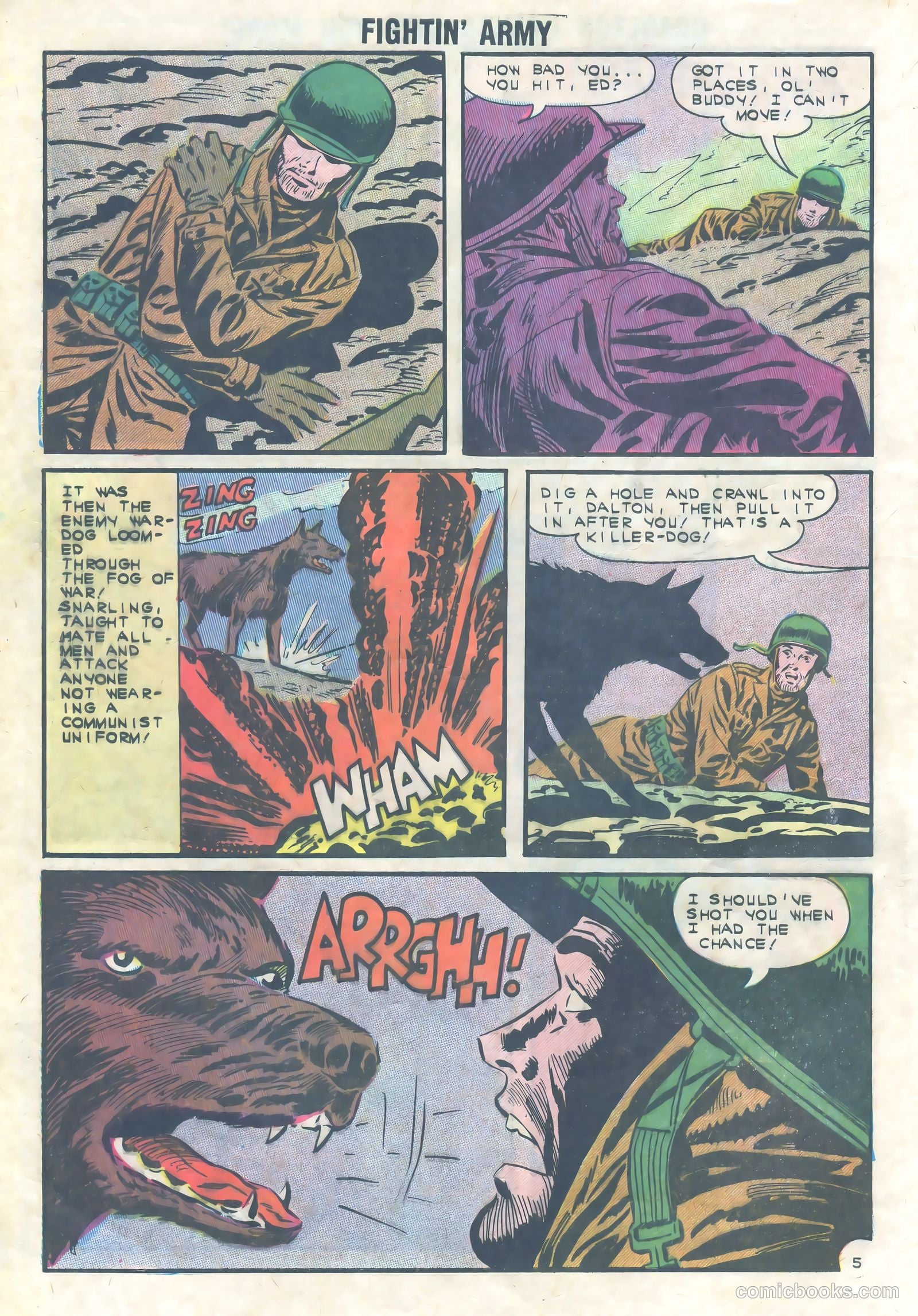 Fightin' Army #49 — page 8 of 36