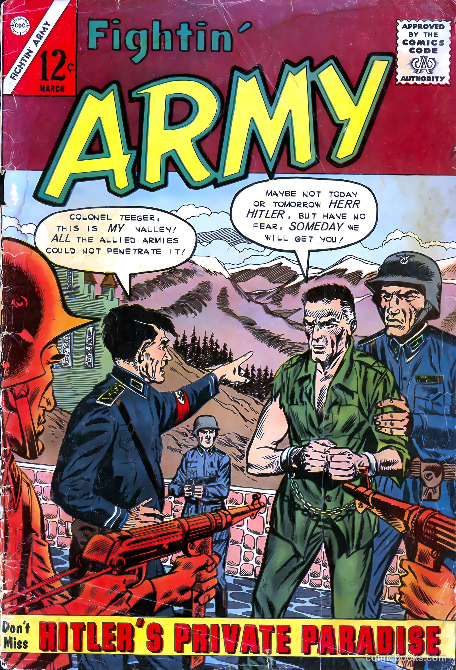 Fightin' Army #51 — page 1 of 35