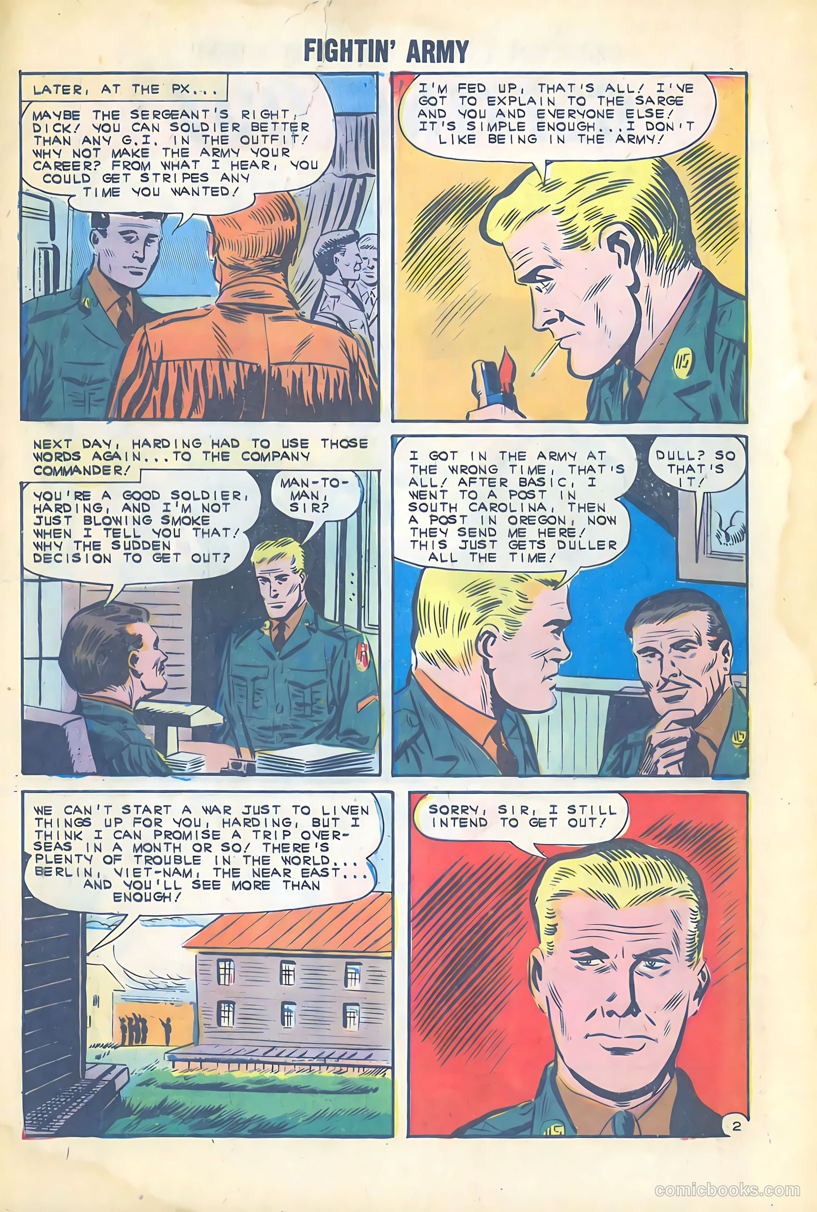 Fightin' Army #51 — page 4 of 35