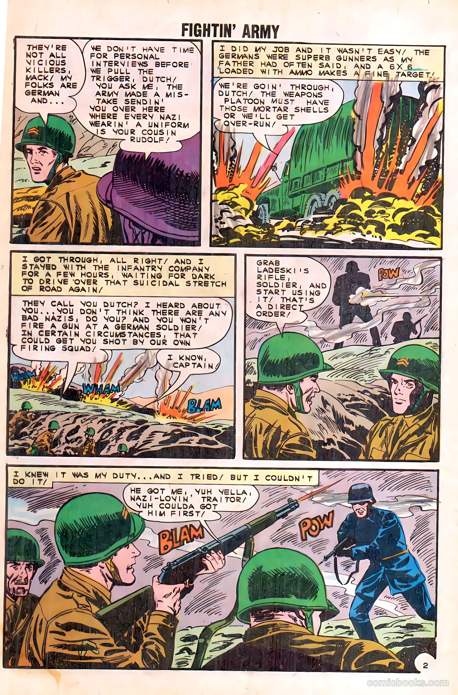 Fightin' Army #52 — page 4 of 36