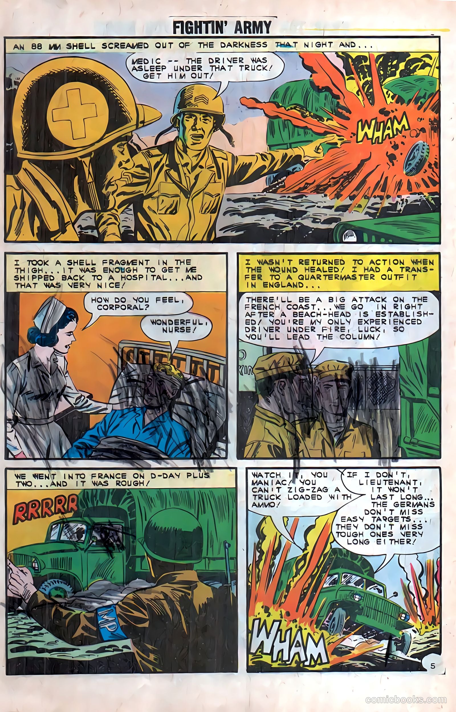 Fightin' Army #52 — page 8 of 36