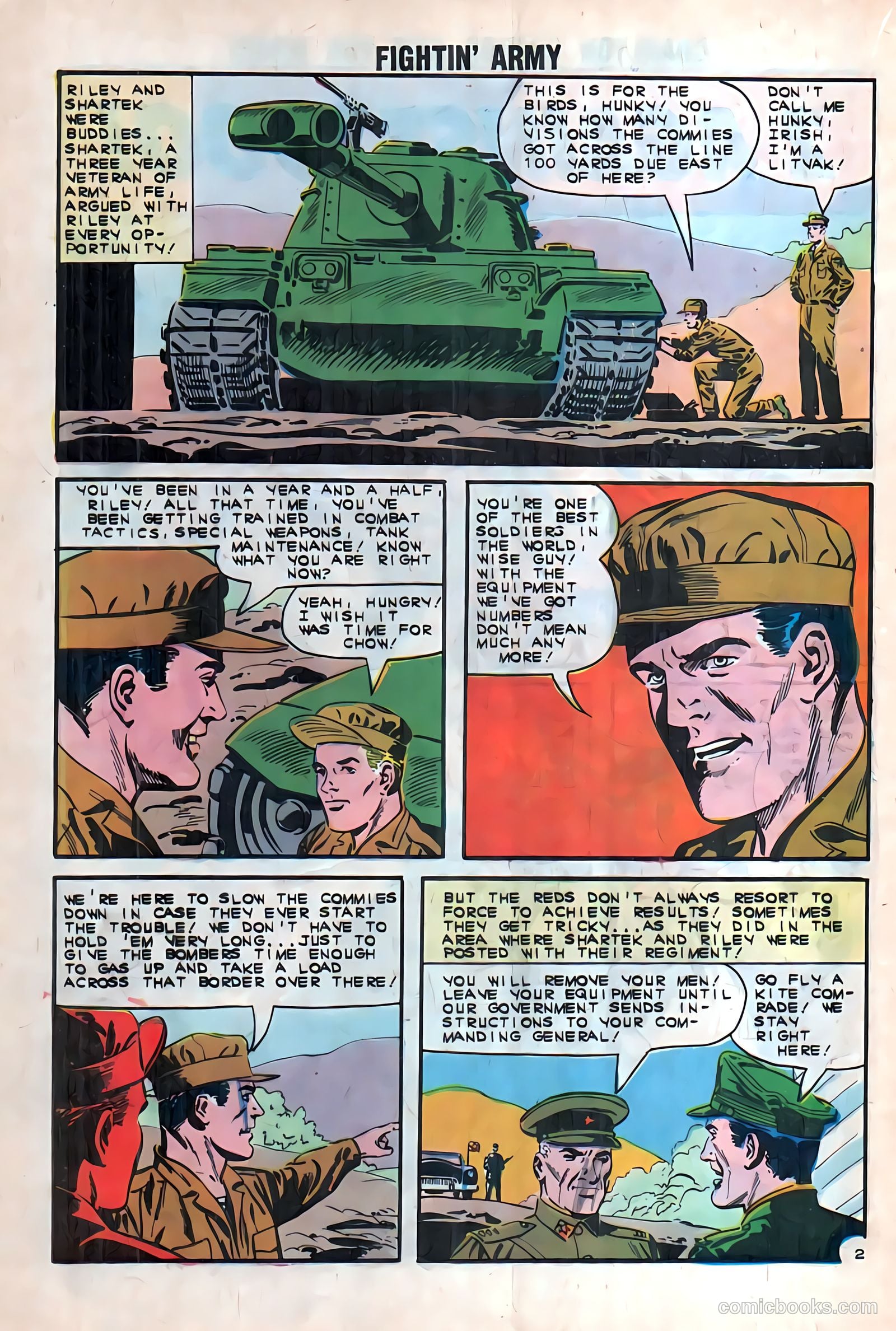 Fightin' Army #52 — page 20 of 36