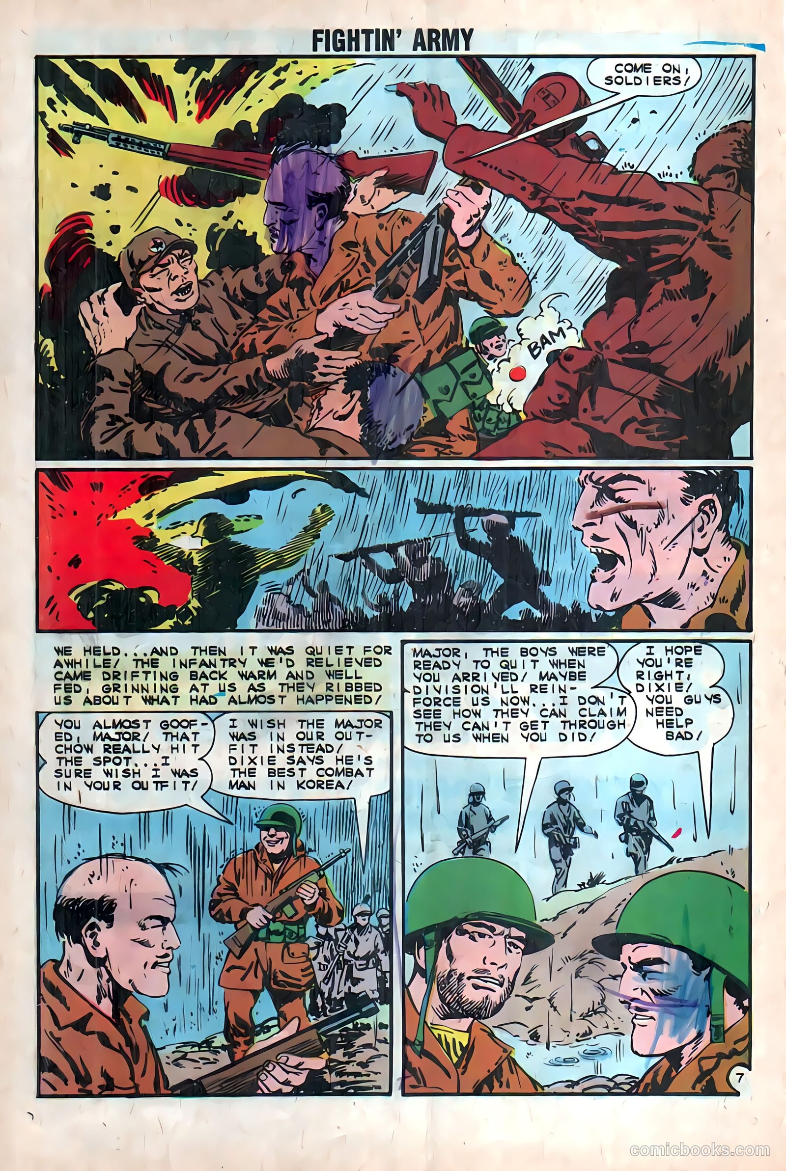 Fightin' Army #52 — page 32 of 36