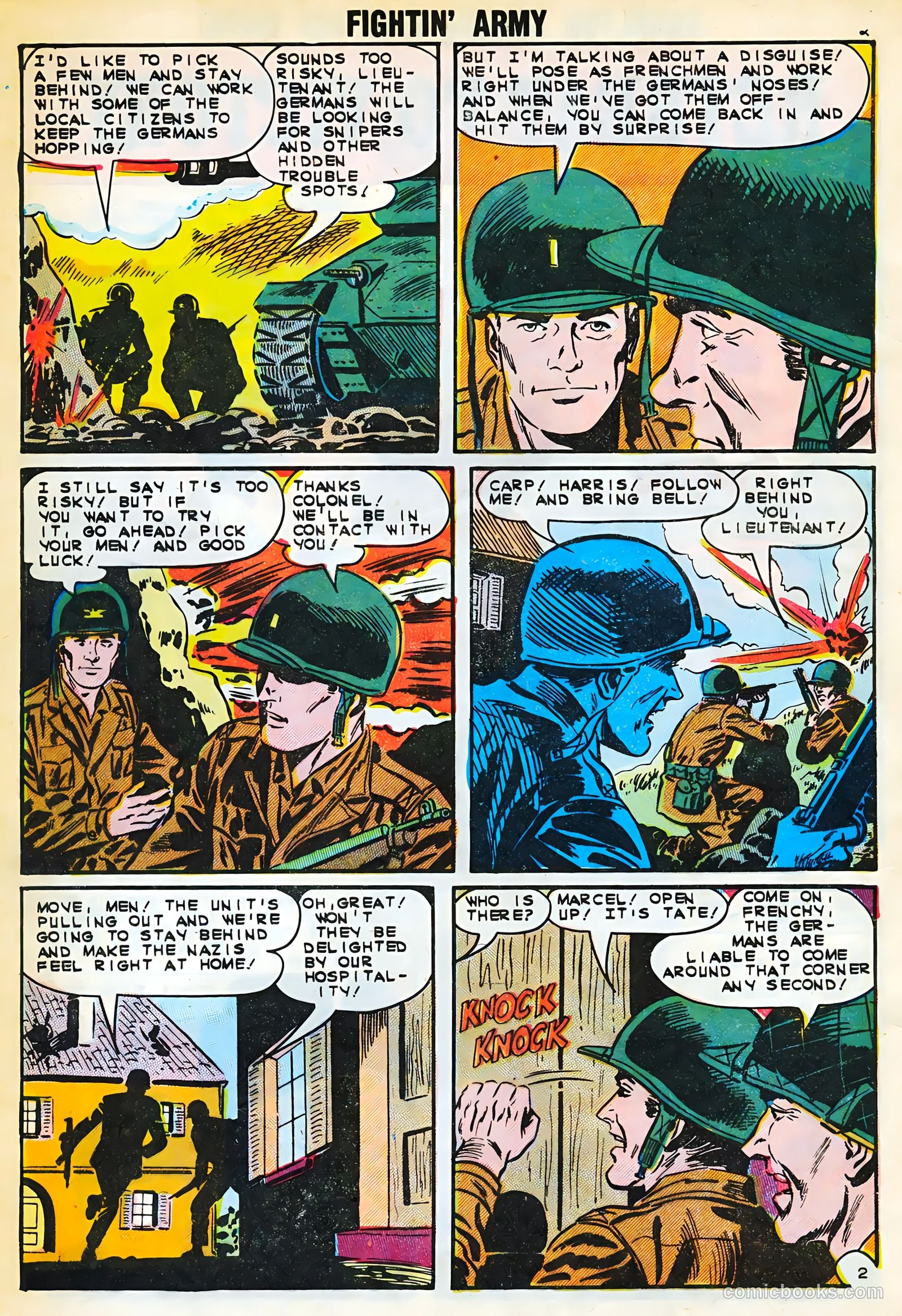 Fightin' Army #53 — page 4 of 36