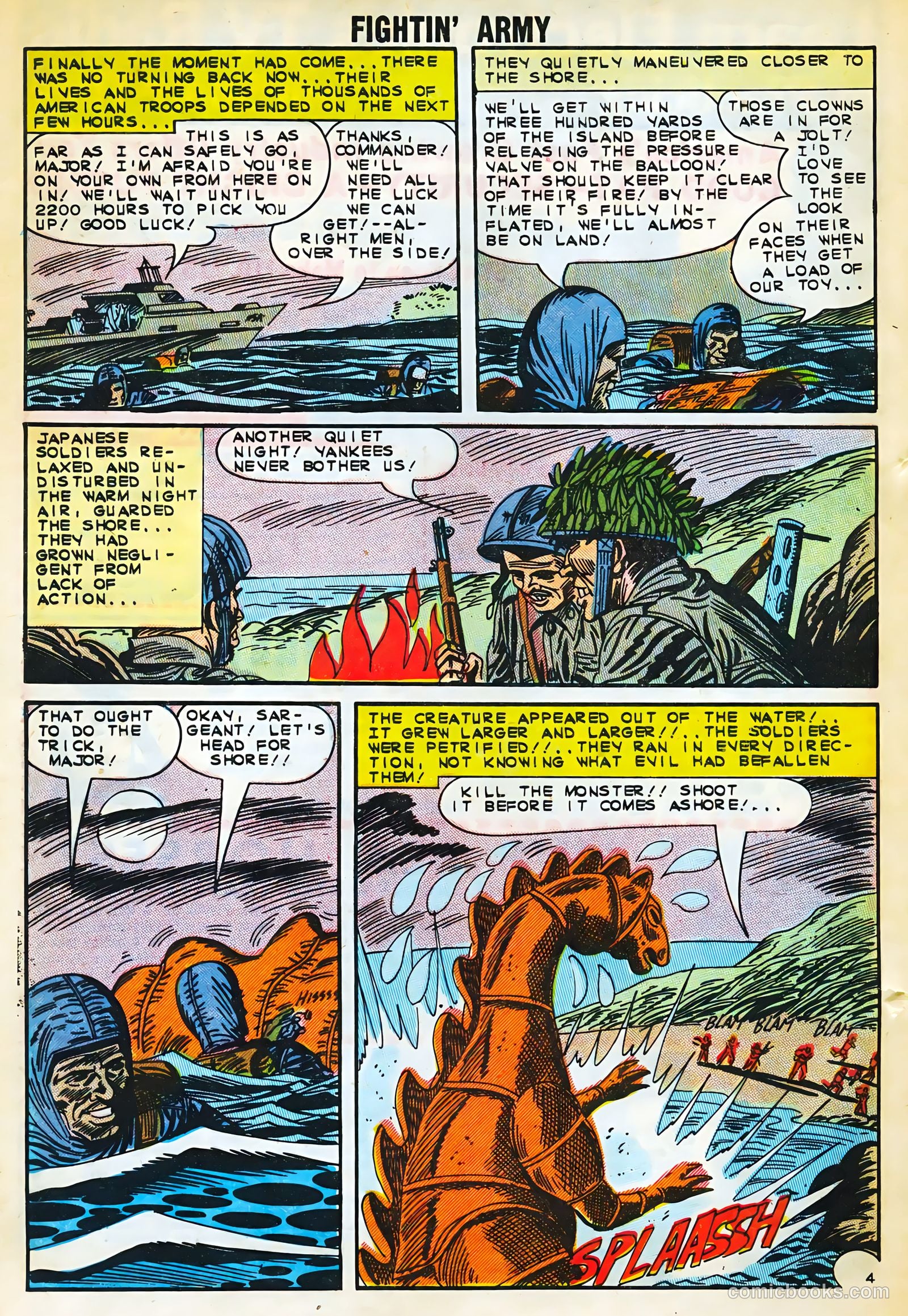 Fightin' Army #53 — page 32 of 36