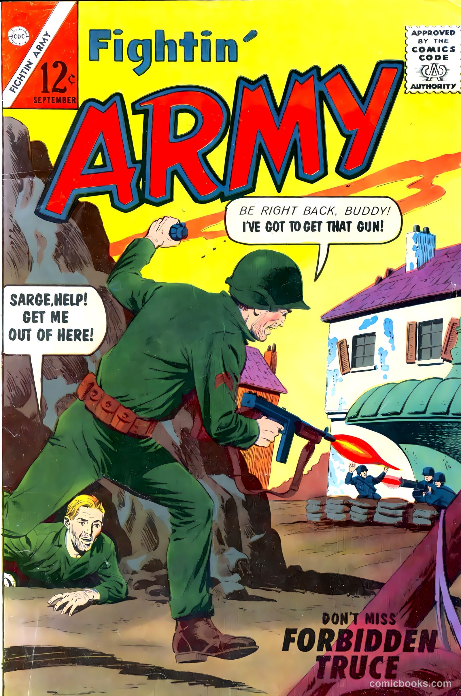 Fightin' Army #54 — page 1 of 36
