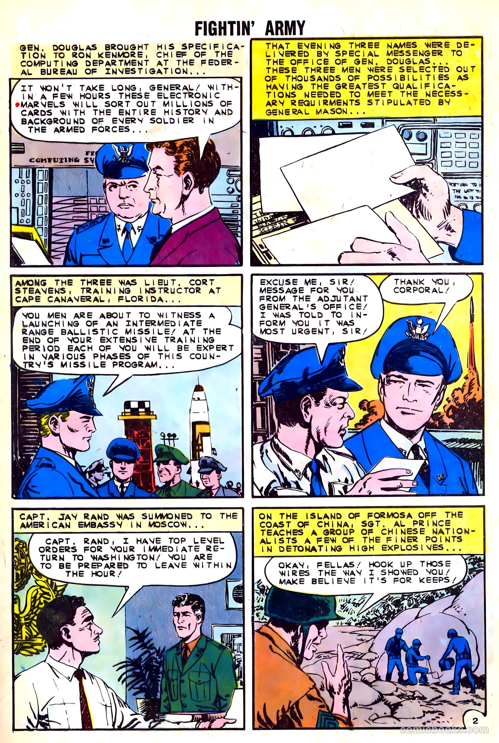 Fightin' Army #54 — page 4 of 36