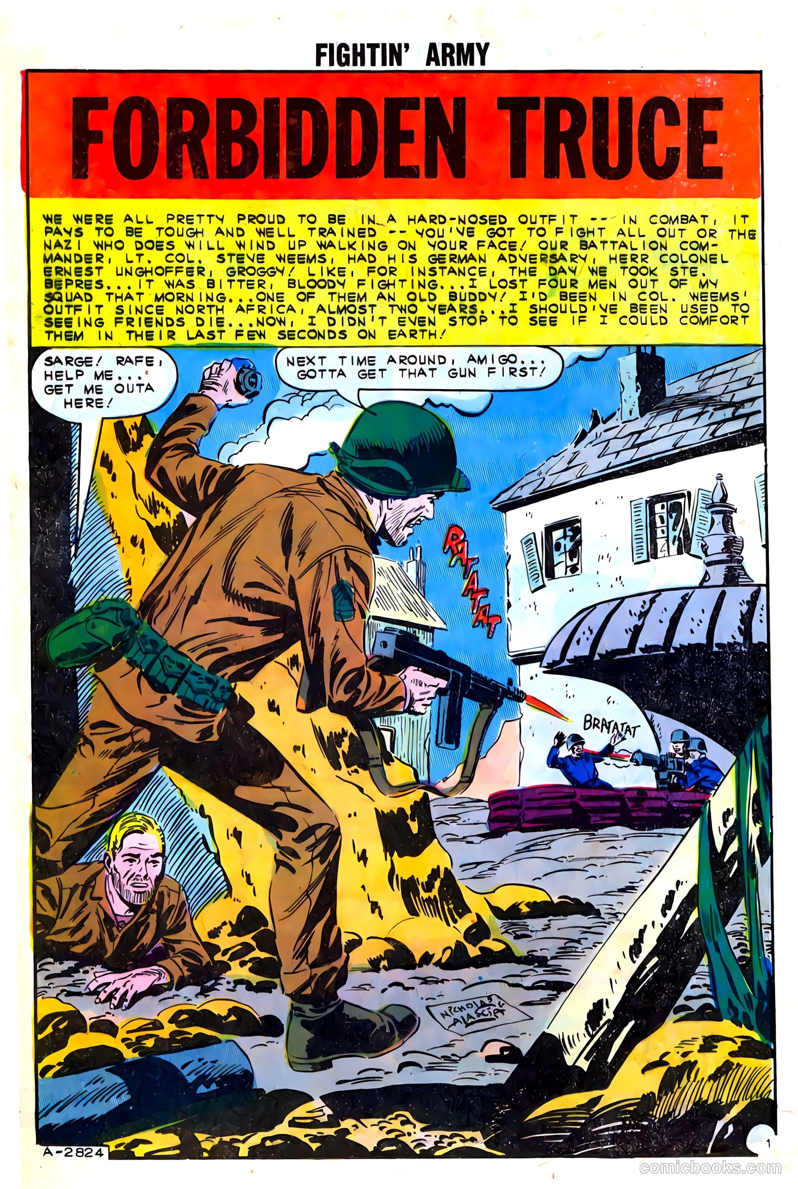Fightin' Army #54 — page 12 of 36