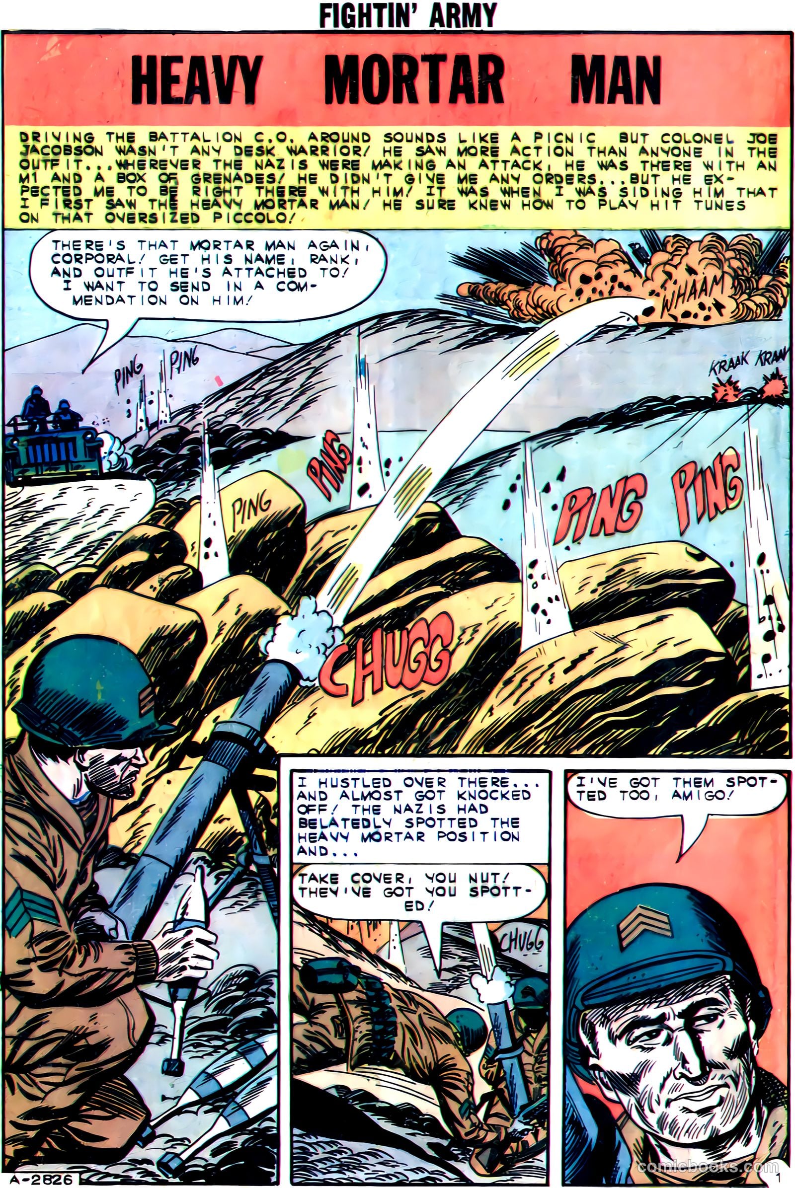 Fightin' Army #55 — page 12 of 36