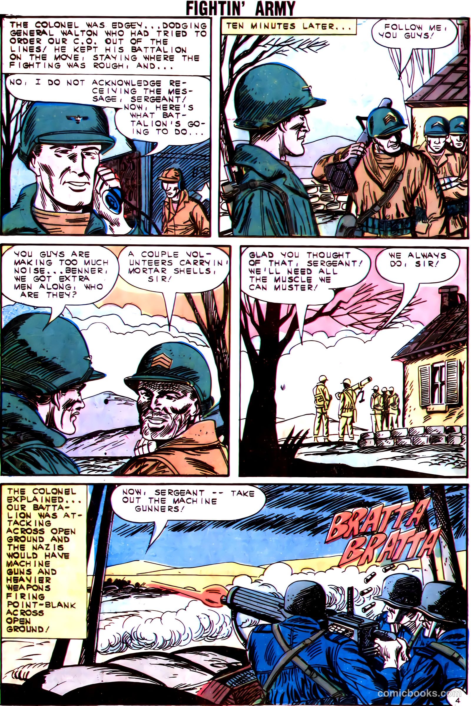 Fightin' Army #55 — page 16 of 36