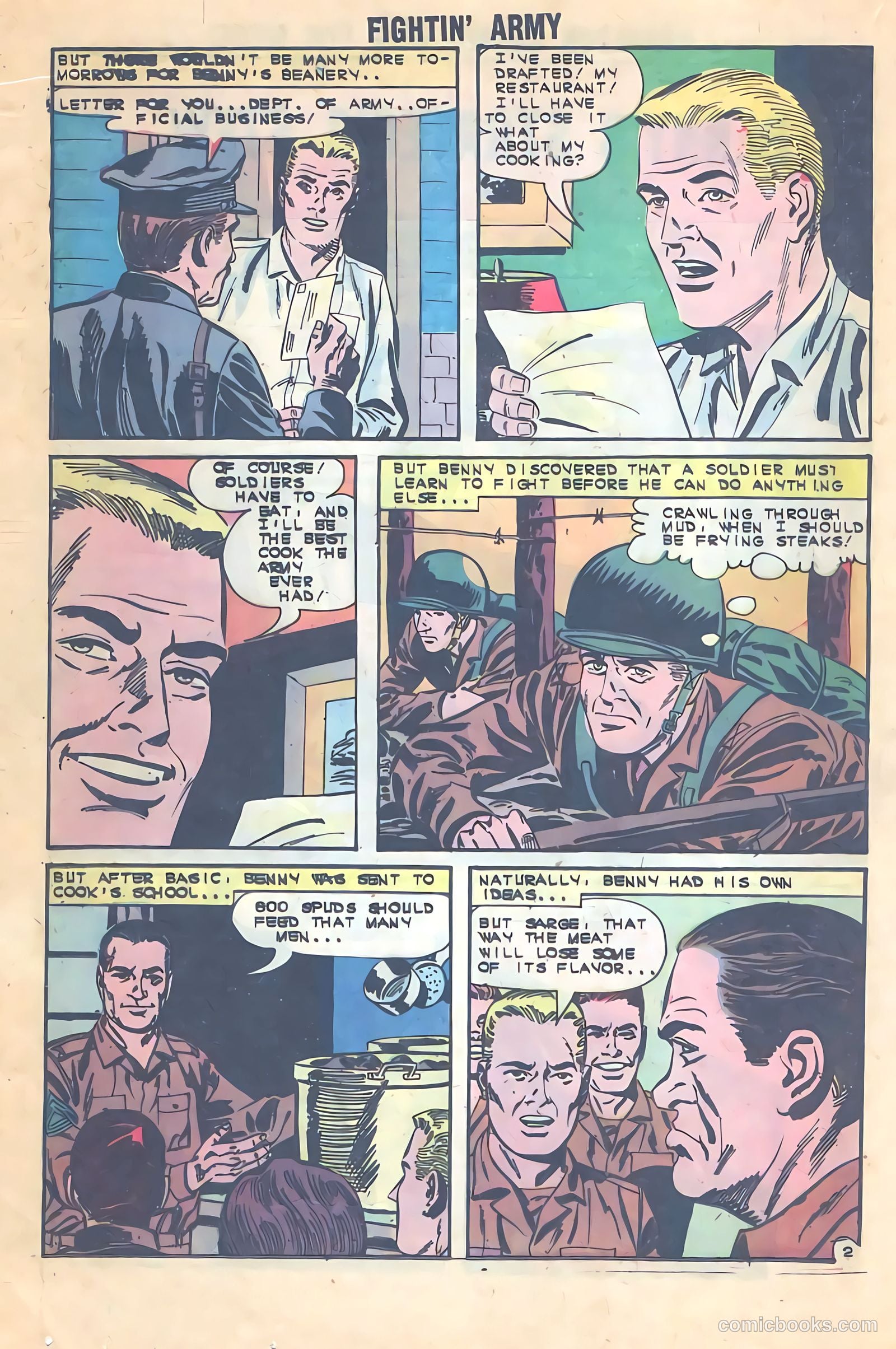 Fightin' Army #57 — page 20 of 36