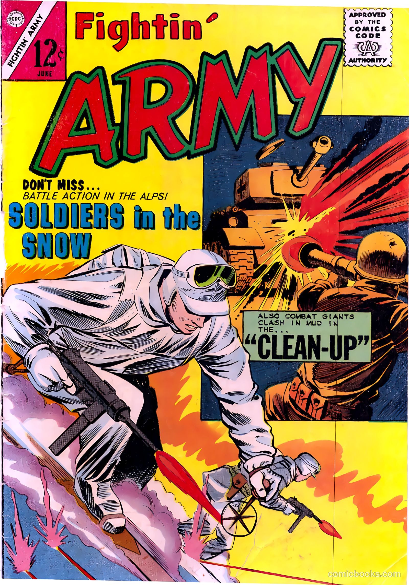 Fightin' Army #58 — page 1 of 36