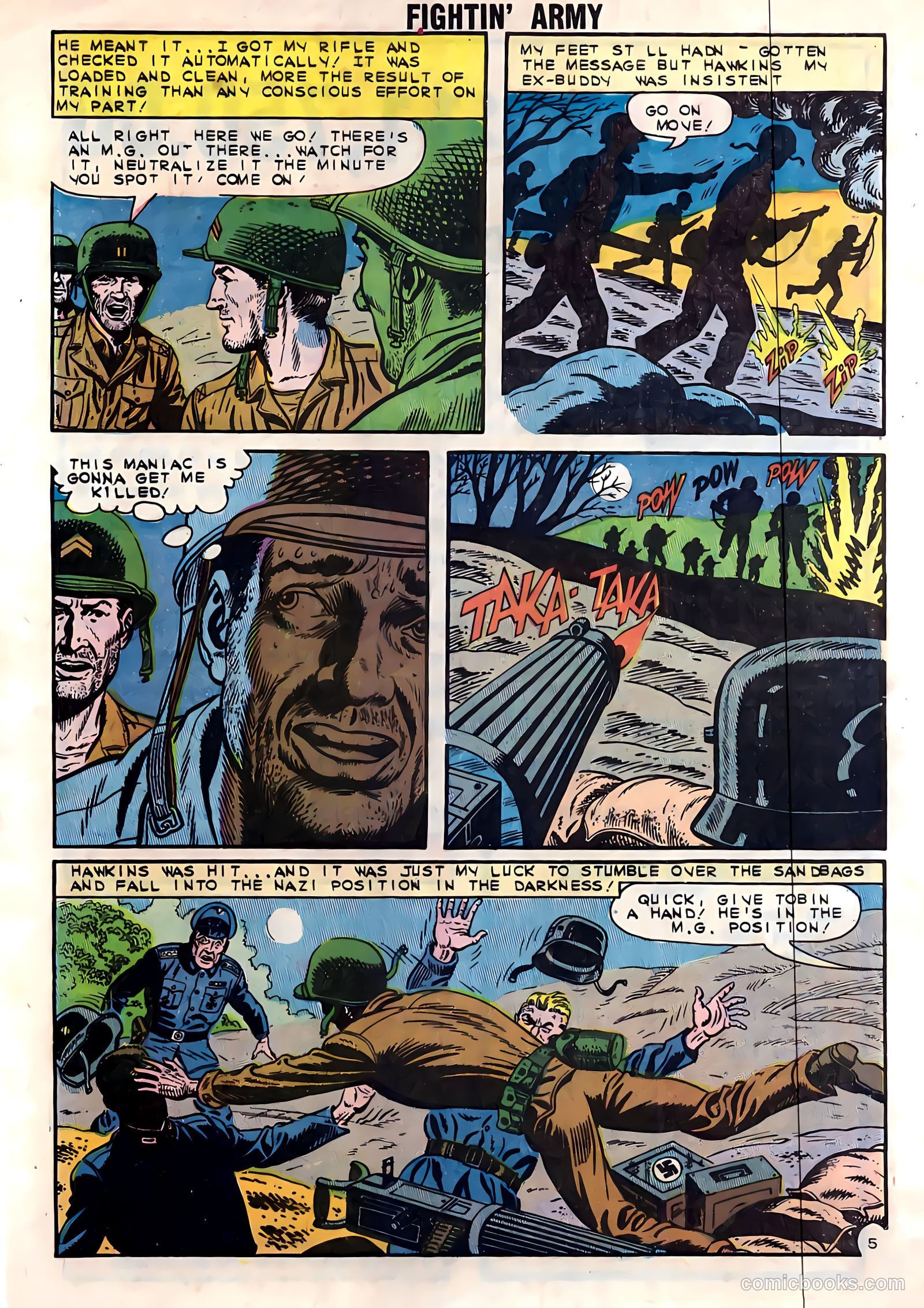 Fightin' Army #58 — page 32 of 36
