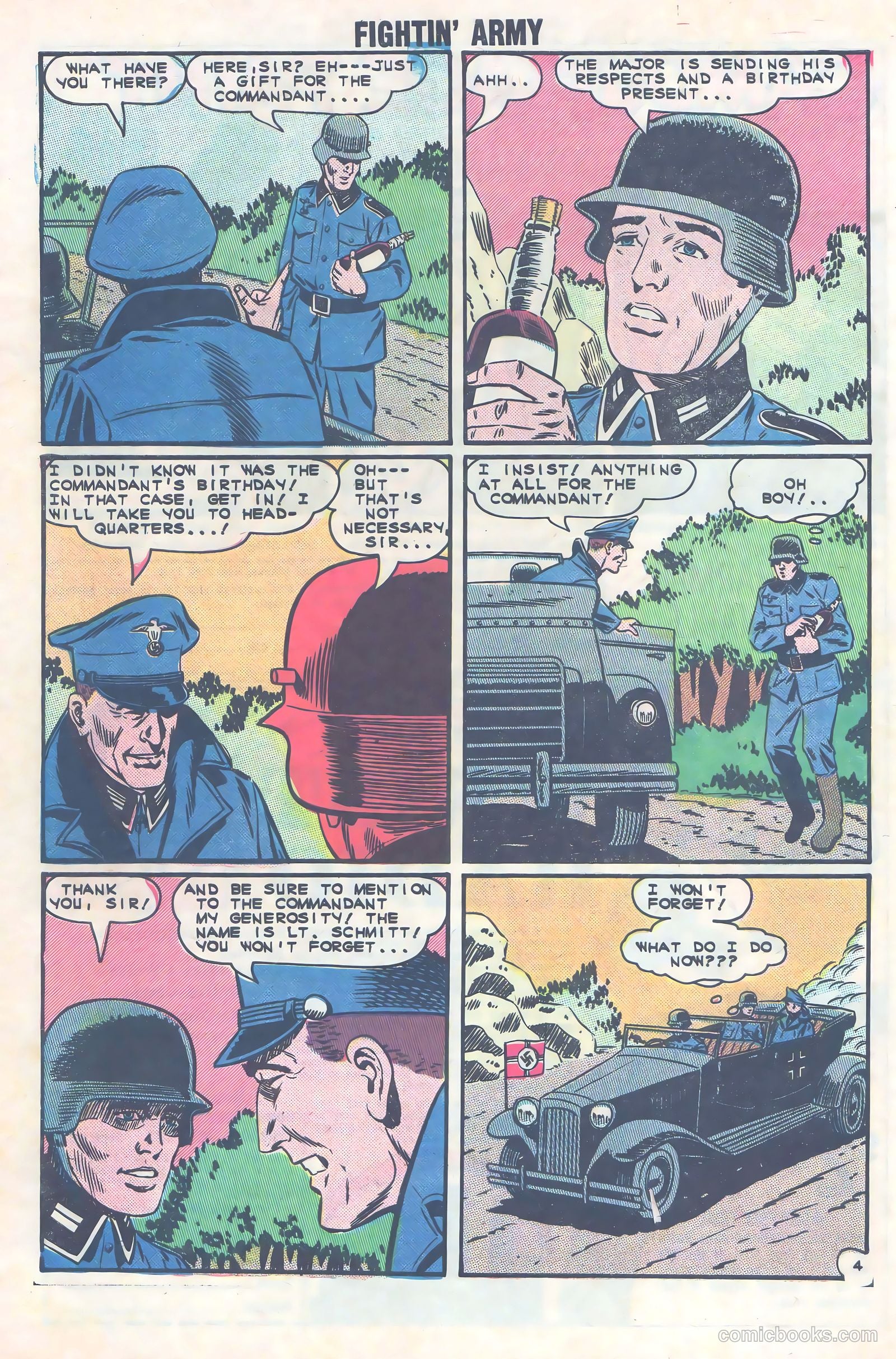 Fightin' Army #60 — page 32 of 36