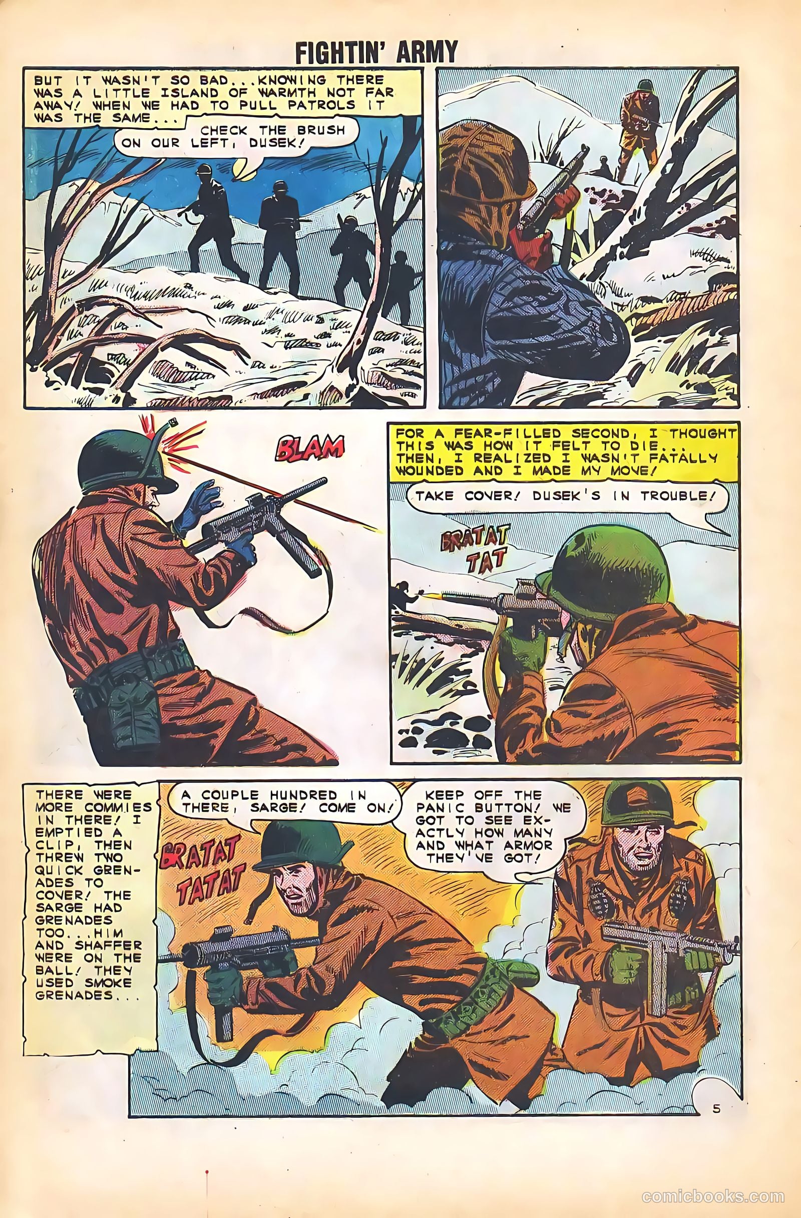 Fightin' Army #61 — page 8 of 36