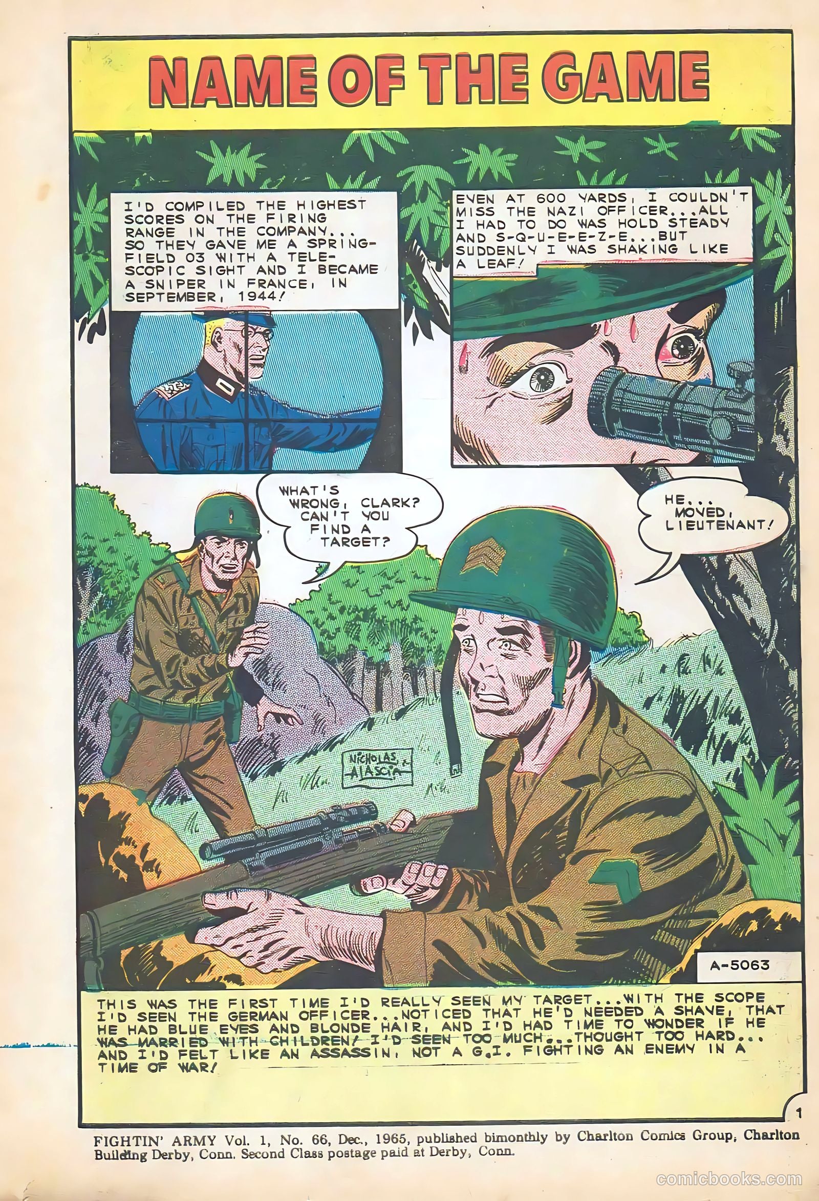 Fightin' Army #66 — page 3 of 36