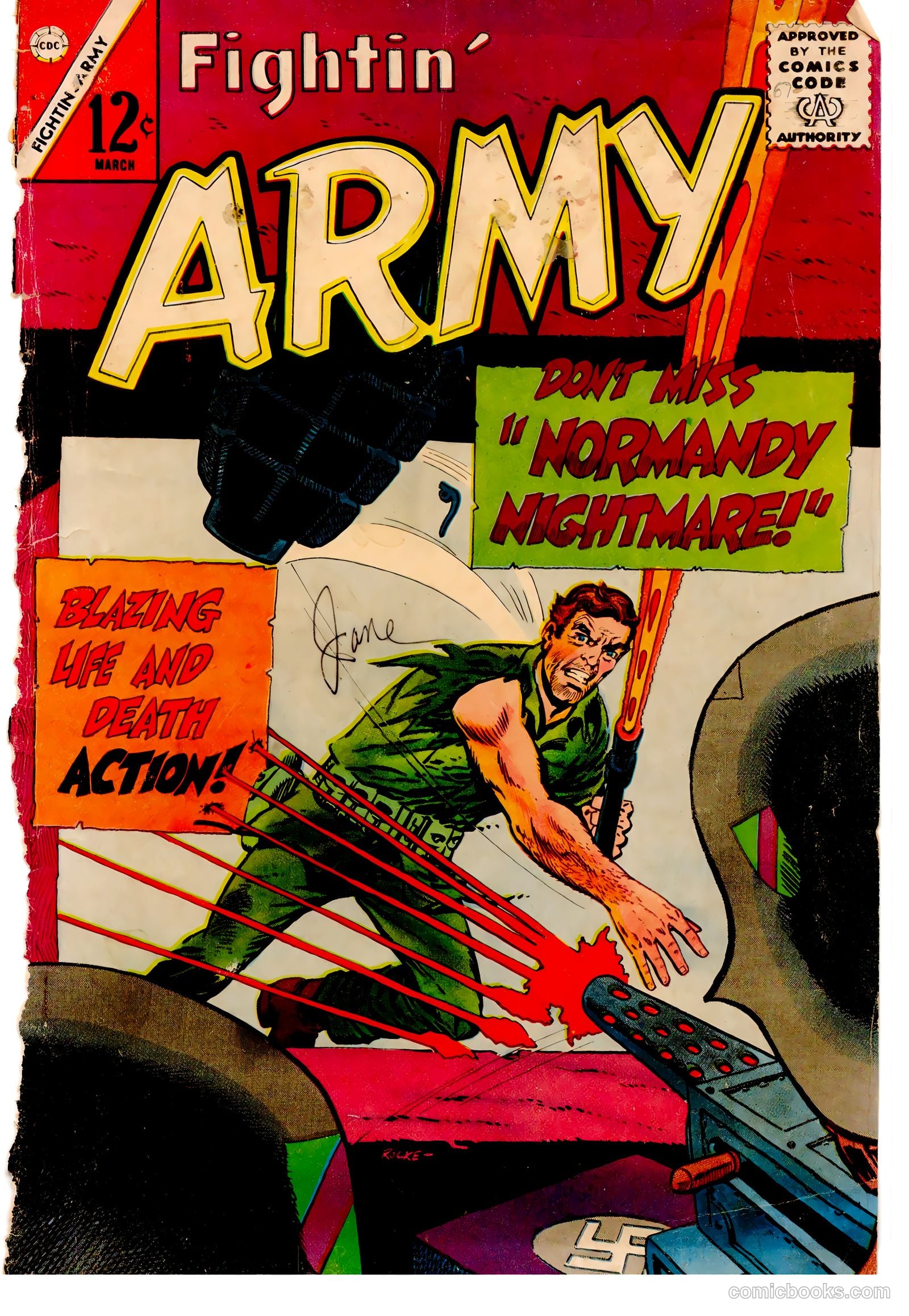 Fightin' Army #67 — page 1 of 36