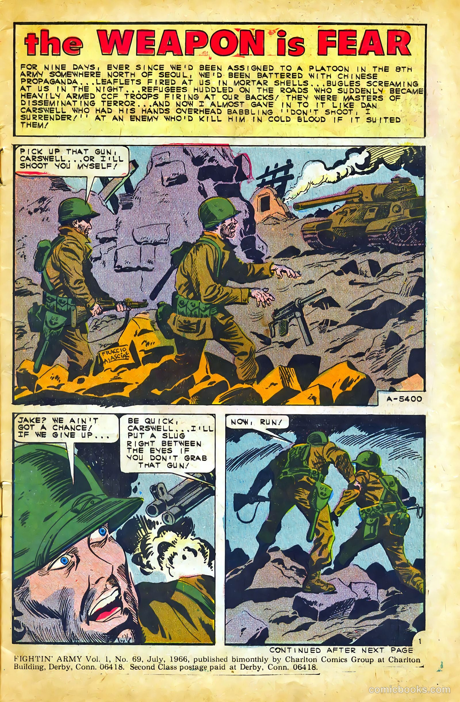 Fightin' Army #69 — page 3 of 36