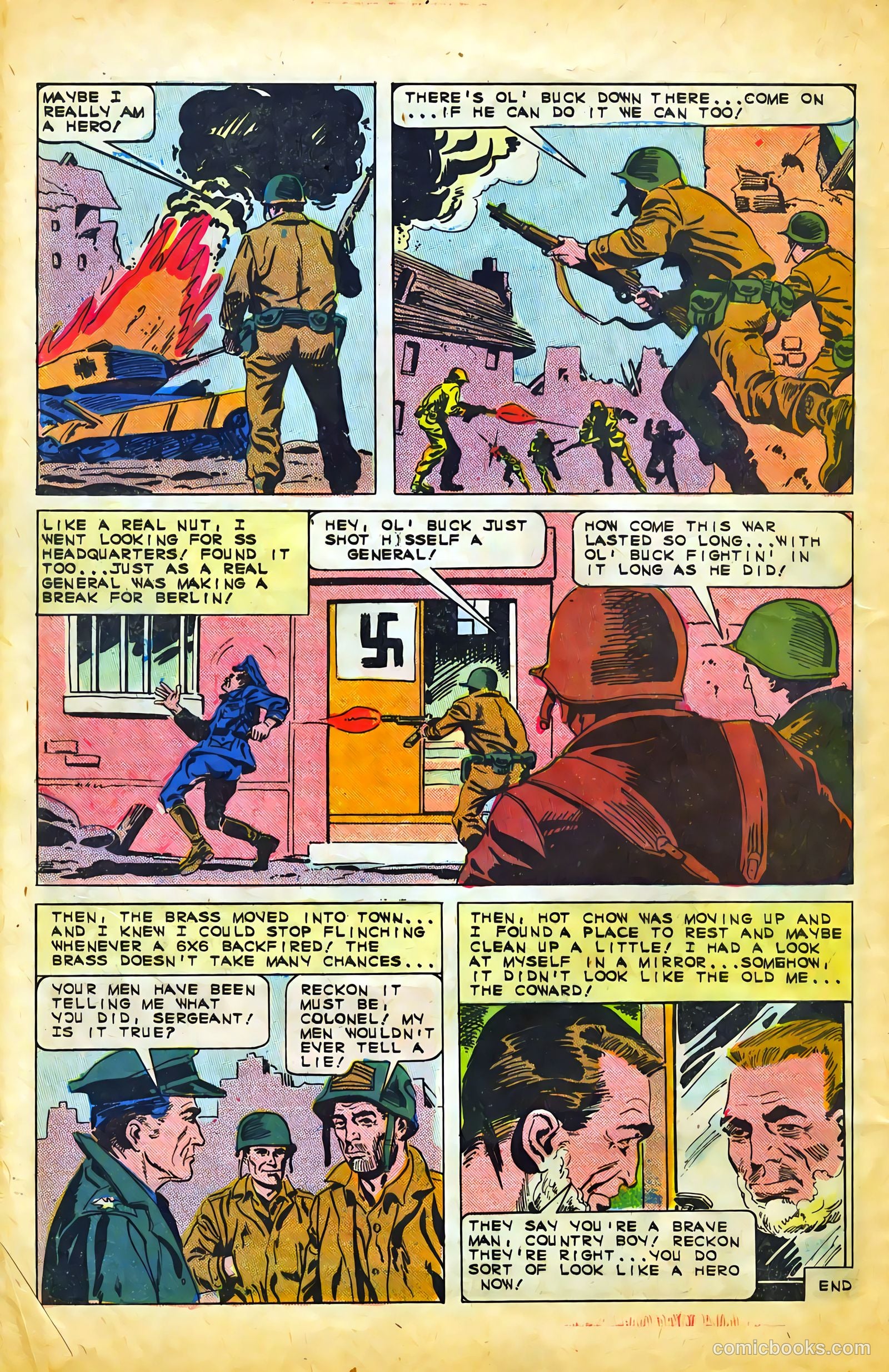 Fightin' Army #69 — page 32 of 36
