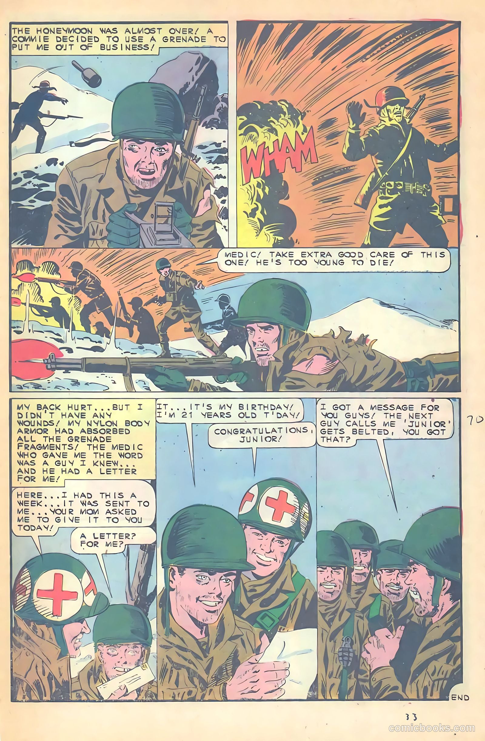 Fightin' Army #70 — page 33 of 36